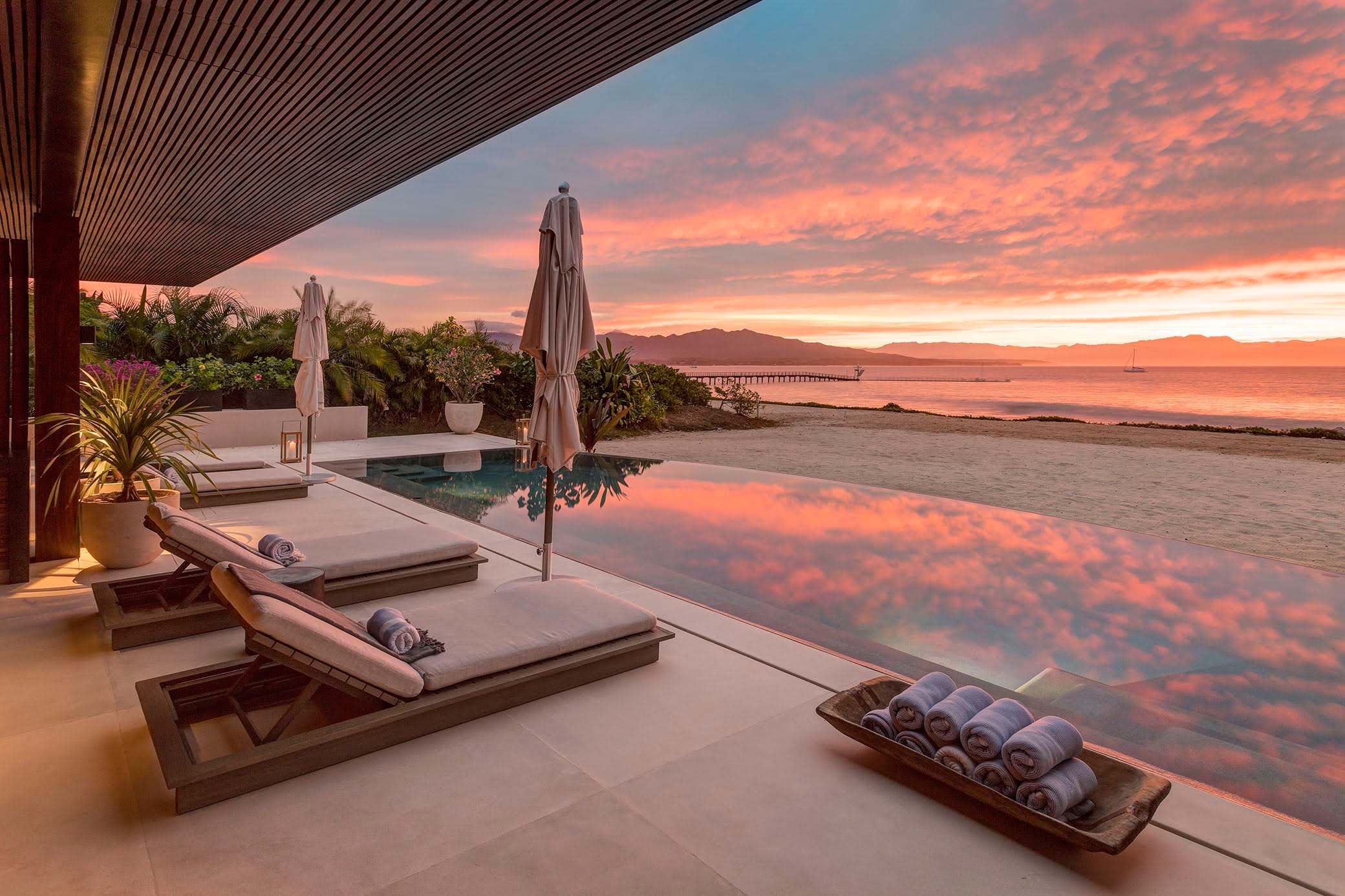 Beachfront Porta Fortuna Villa + Golf Access — Punta Mita, Nayarit — vacation rental