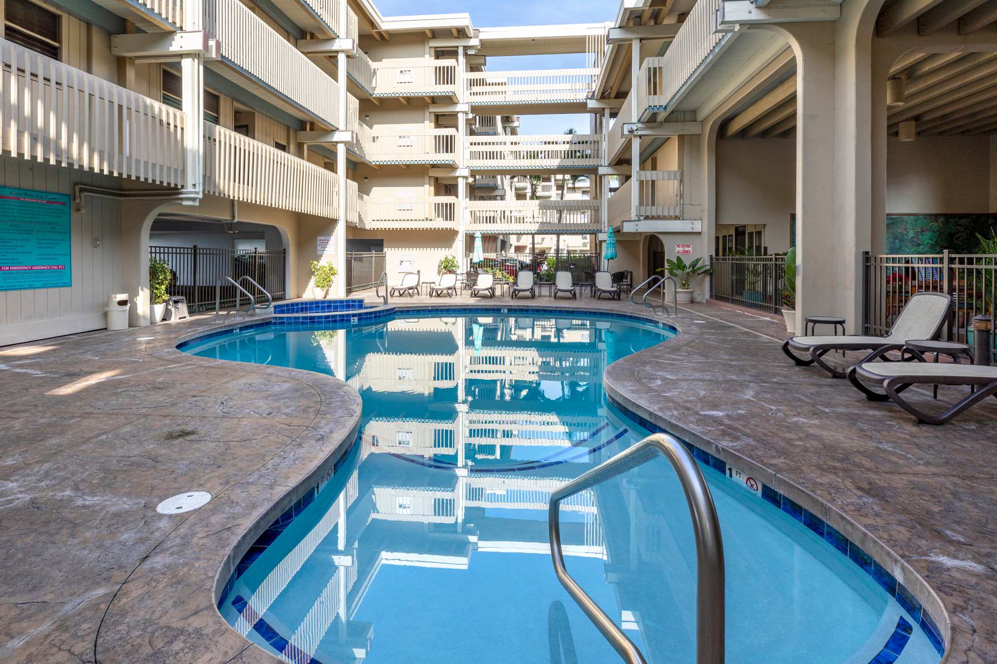 Lounge, swim, repeat—relaxation starts at the pool