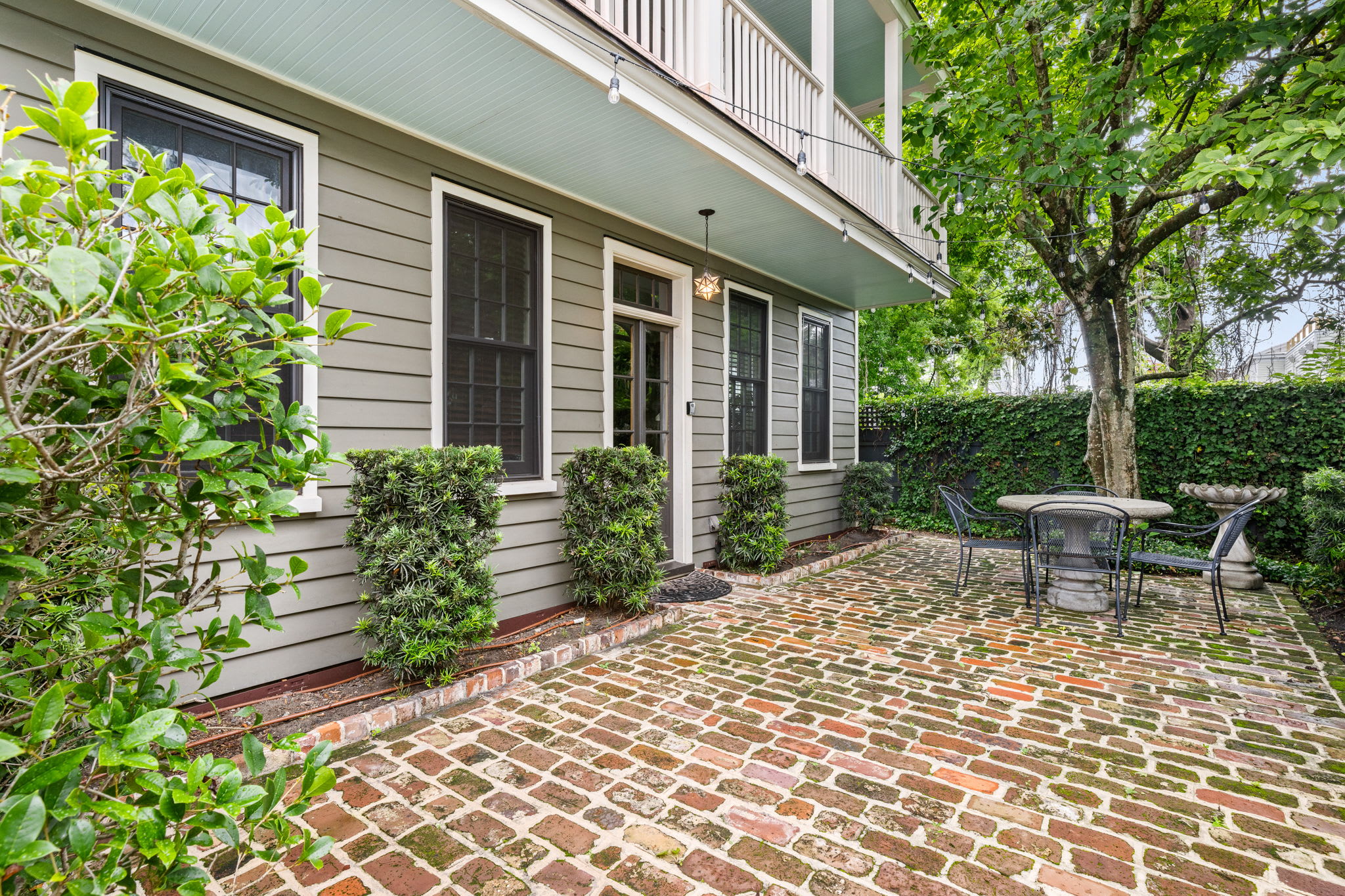 Private courtyard space for your group!