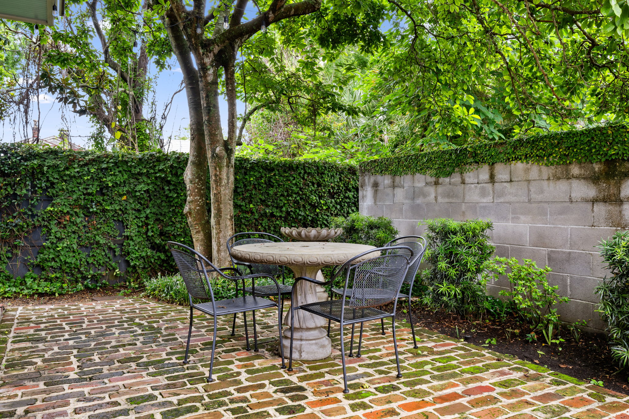 Private courtyard space for your group!