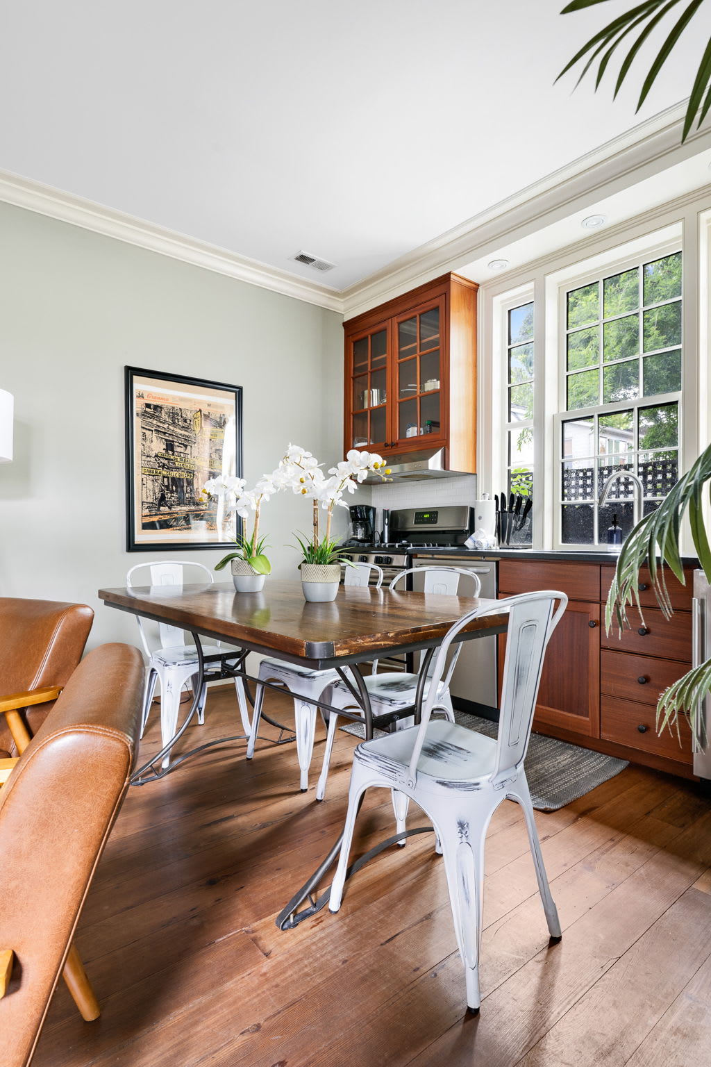 Dining and seating for four guests!