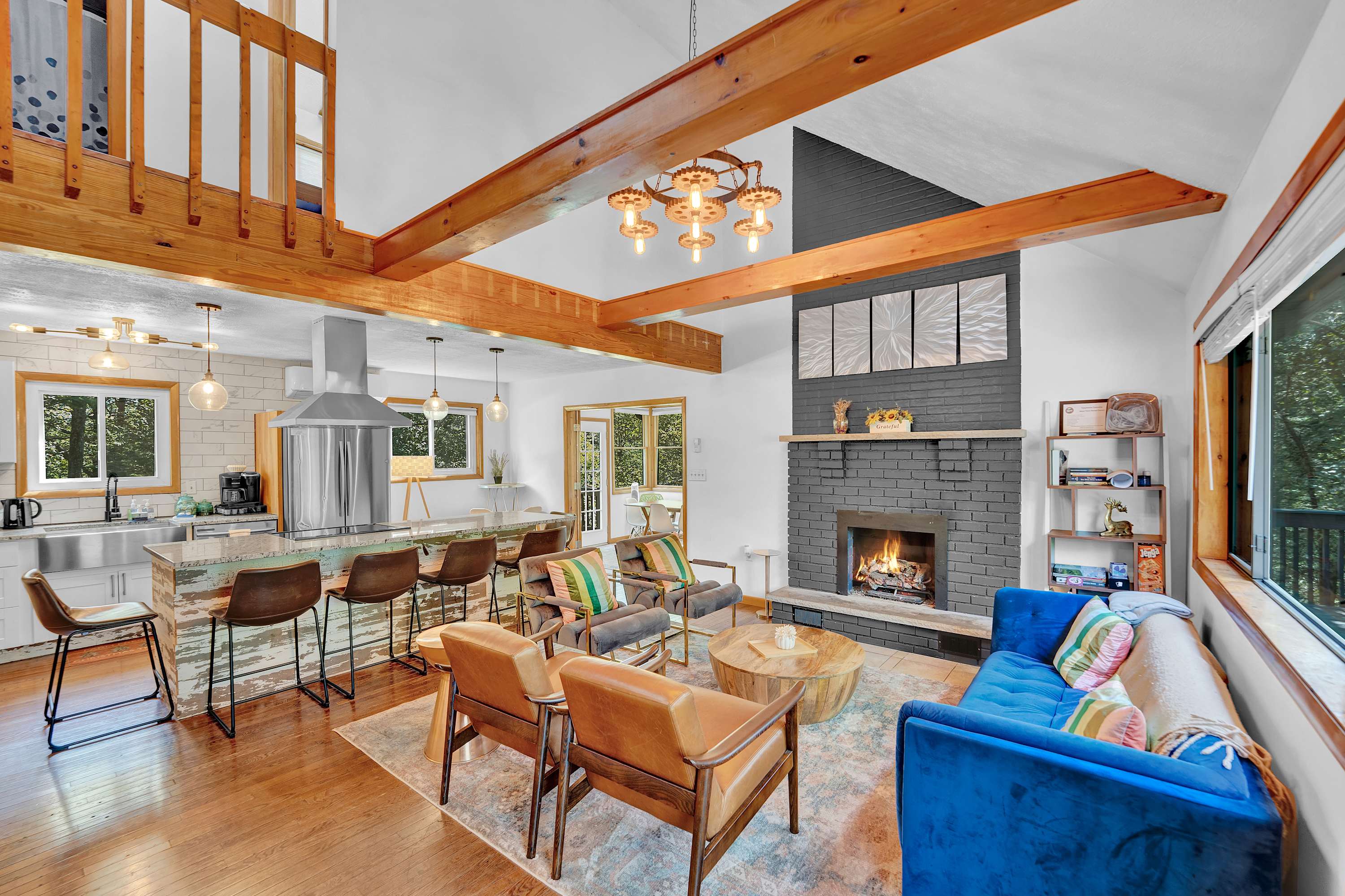 Spacious Pocono Estate on 2 Acres with Hot Tub — Long Pond, PA — vacation rental