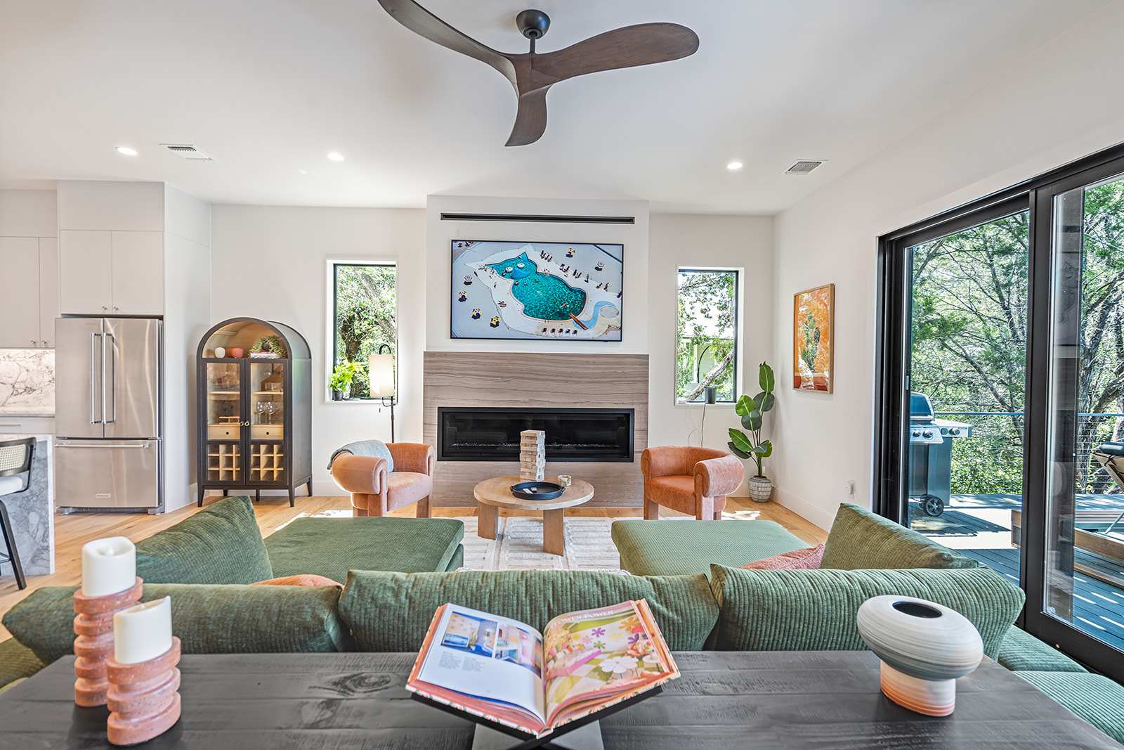 Luxe Pool, Fire Pit, Lake Views | Sundown Social