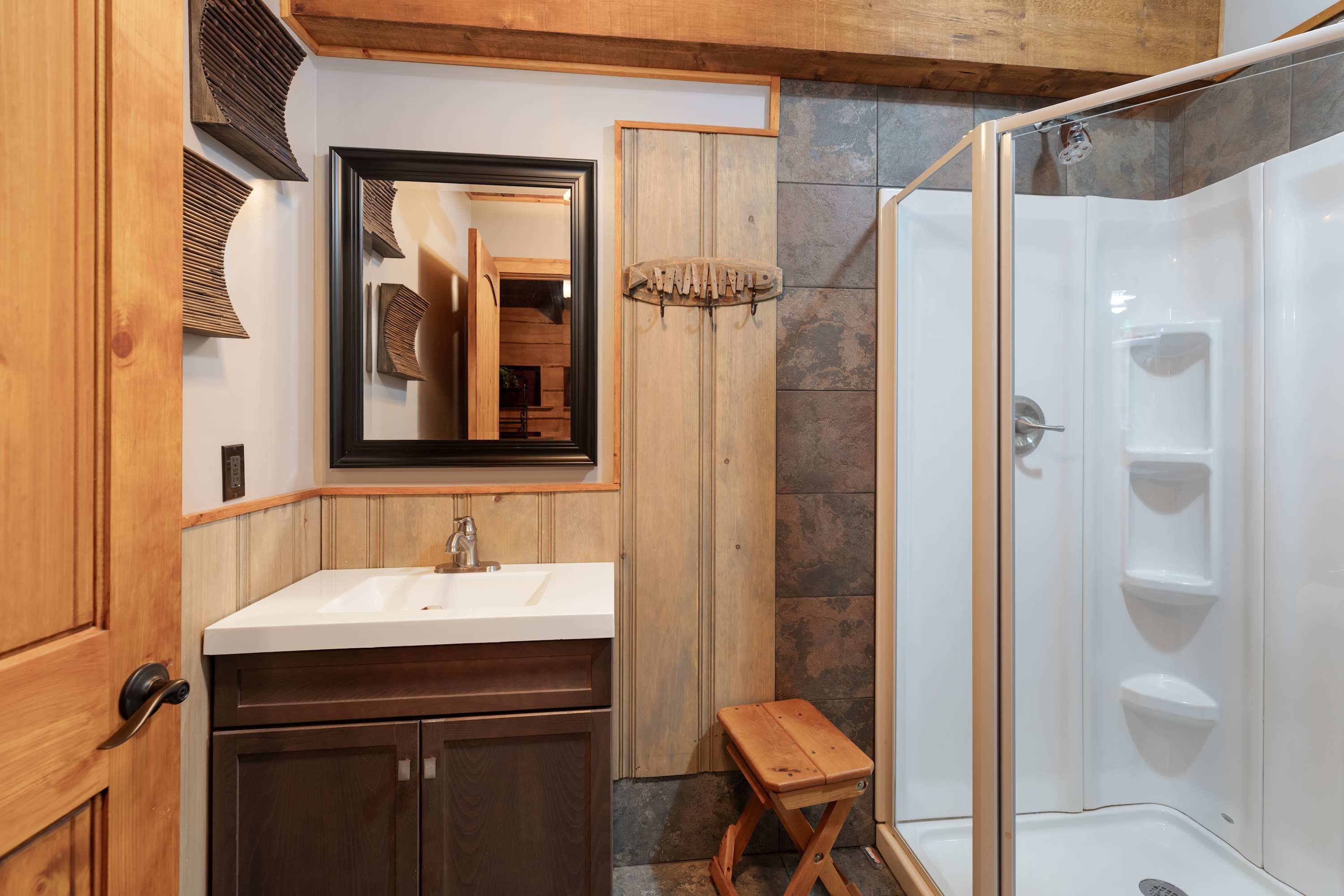 Bathroom attached to bedroom 1