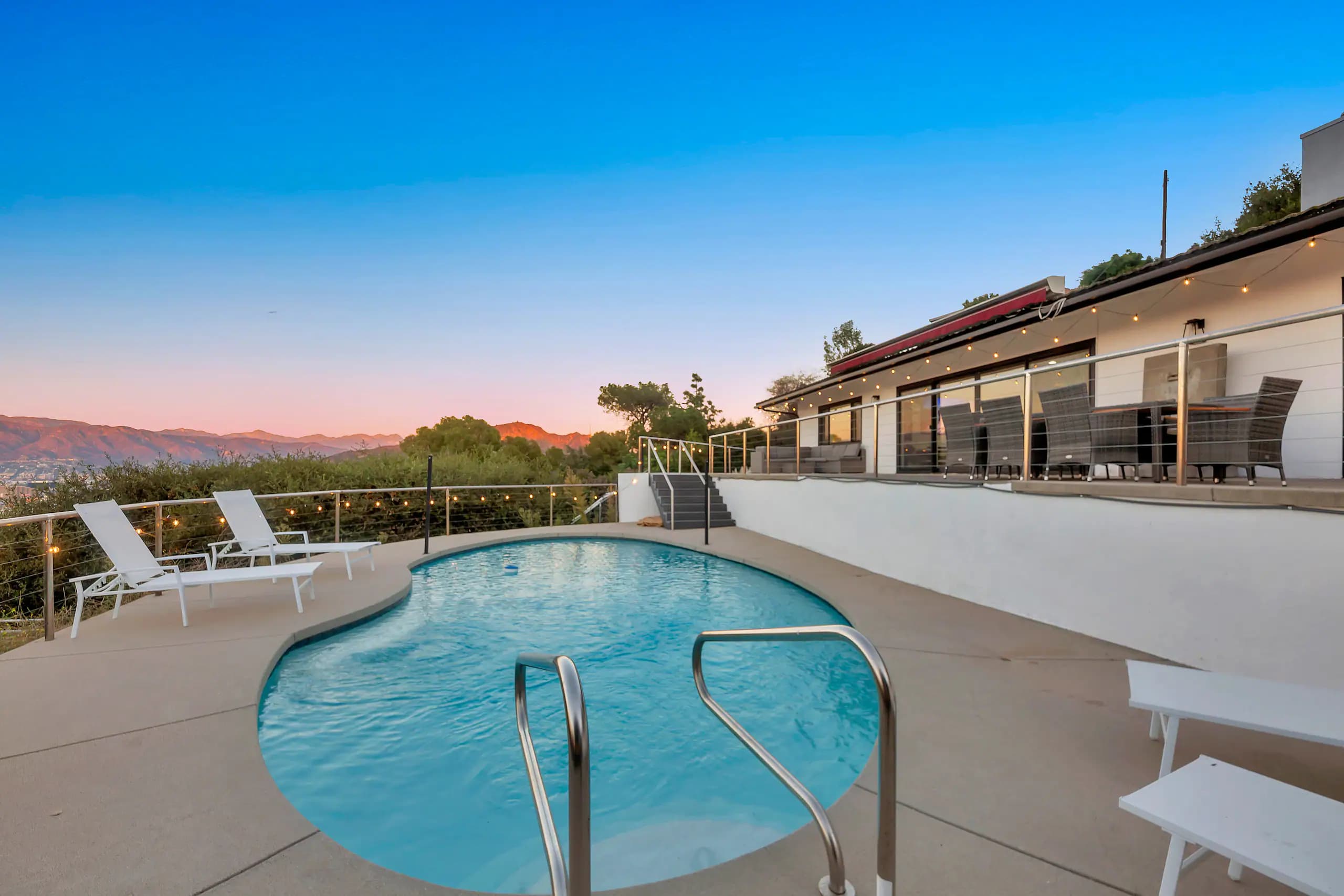 Hilltop Studio City Home · Pool & Views