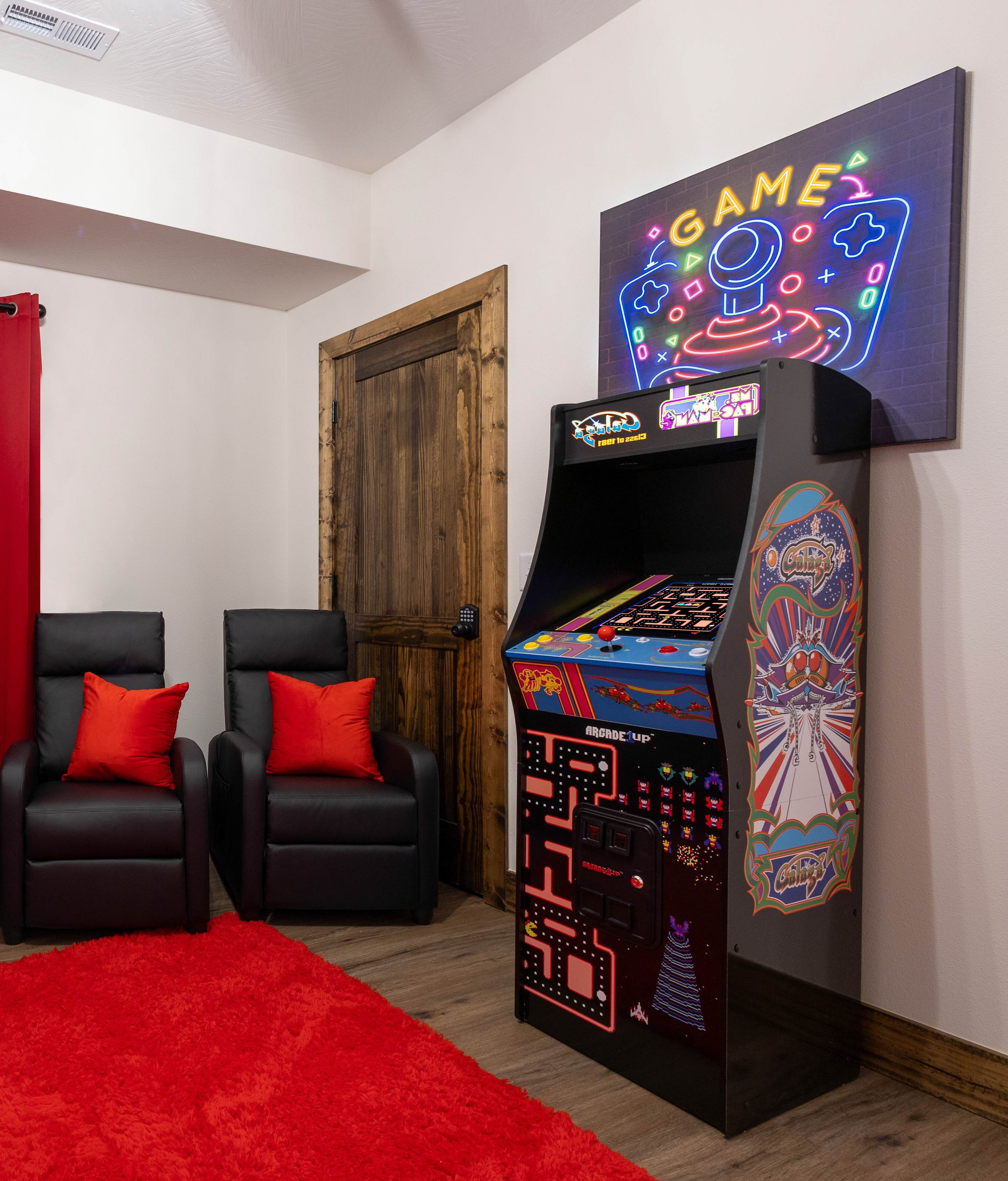 Level up your stay with a throwback round of Ms. Pac-Man or Galaga—whether you're chasing high scores or just a blast from the past, this arcade favorite brings big fun and even bigger smiles!