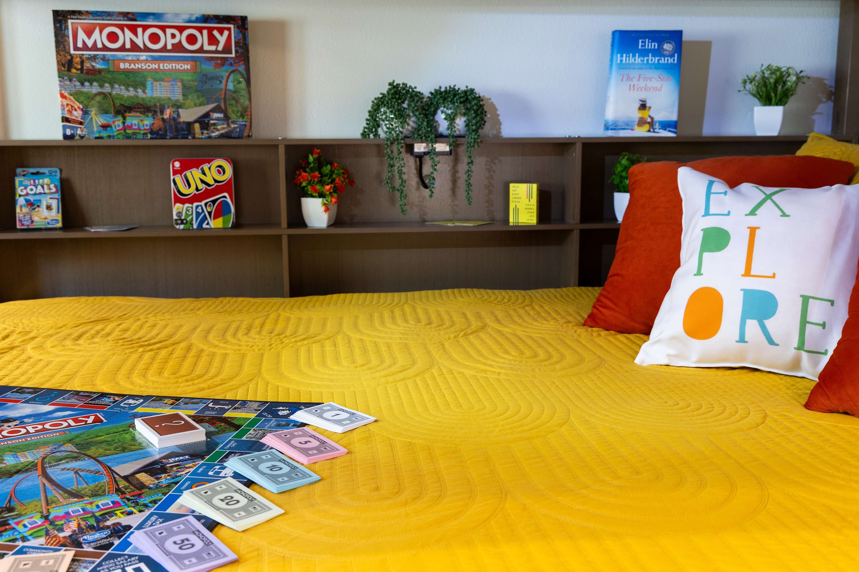 Buy up the 76 Strip and build your Ozark empire—game night gets a local twist with Monopoly: Branson Edition! Who will rule this mountain town?