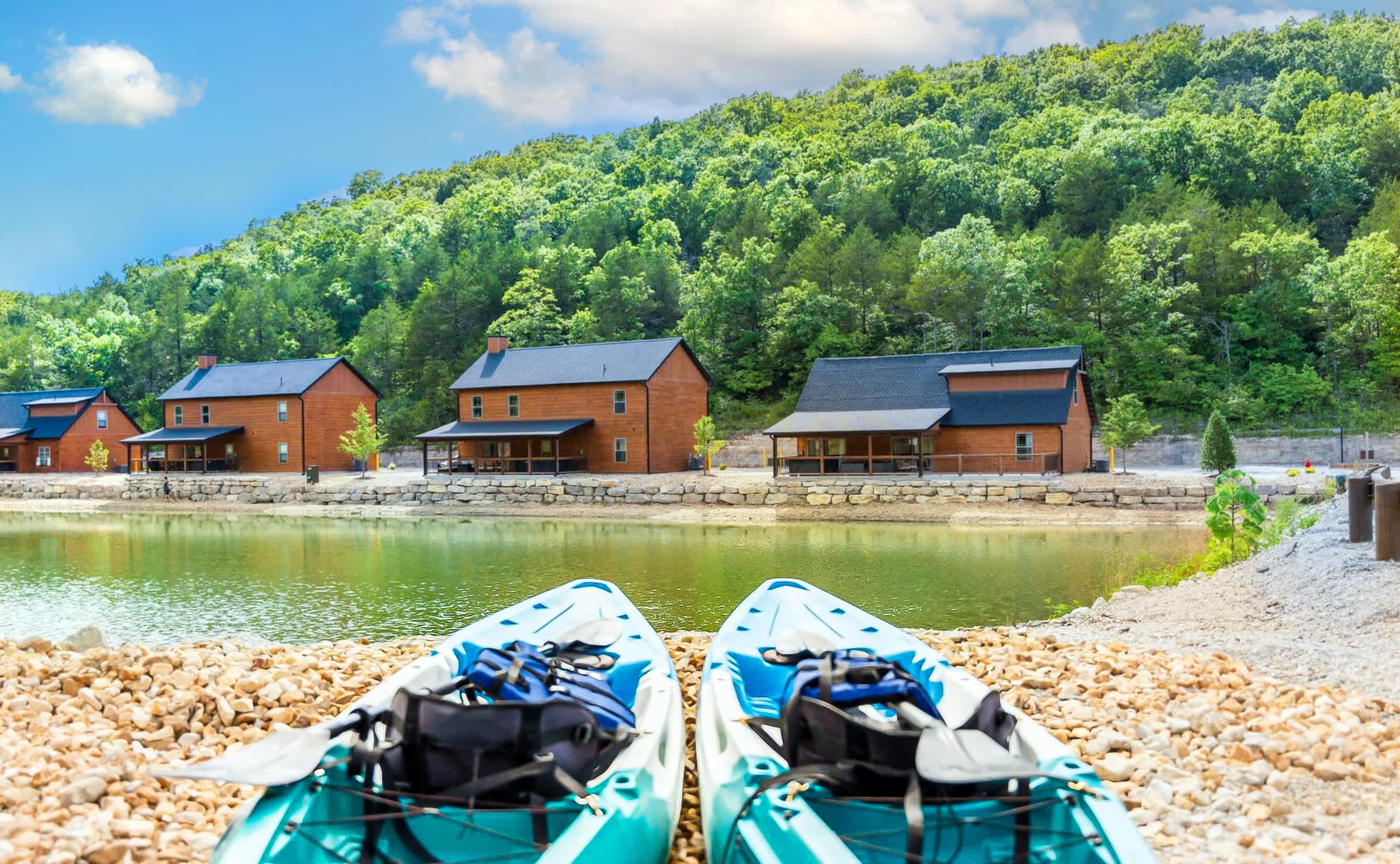 Paddle out and cast a line—explore our peaceful pond by kayak or try your luck with catch-and-release fishing.