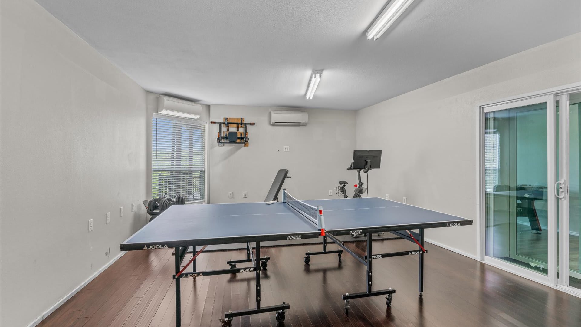 Games room with table tennis