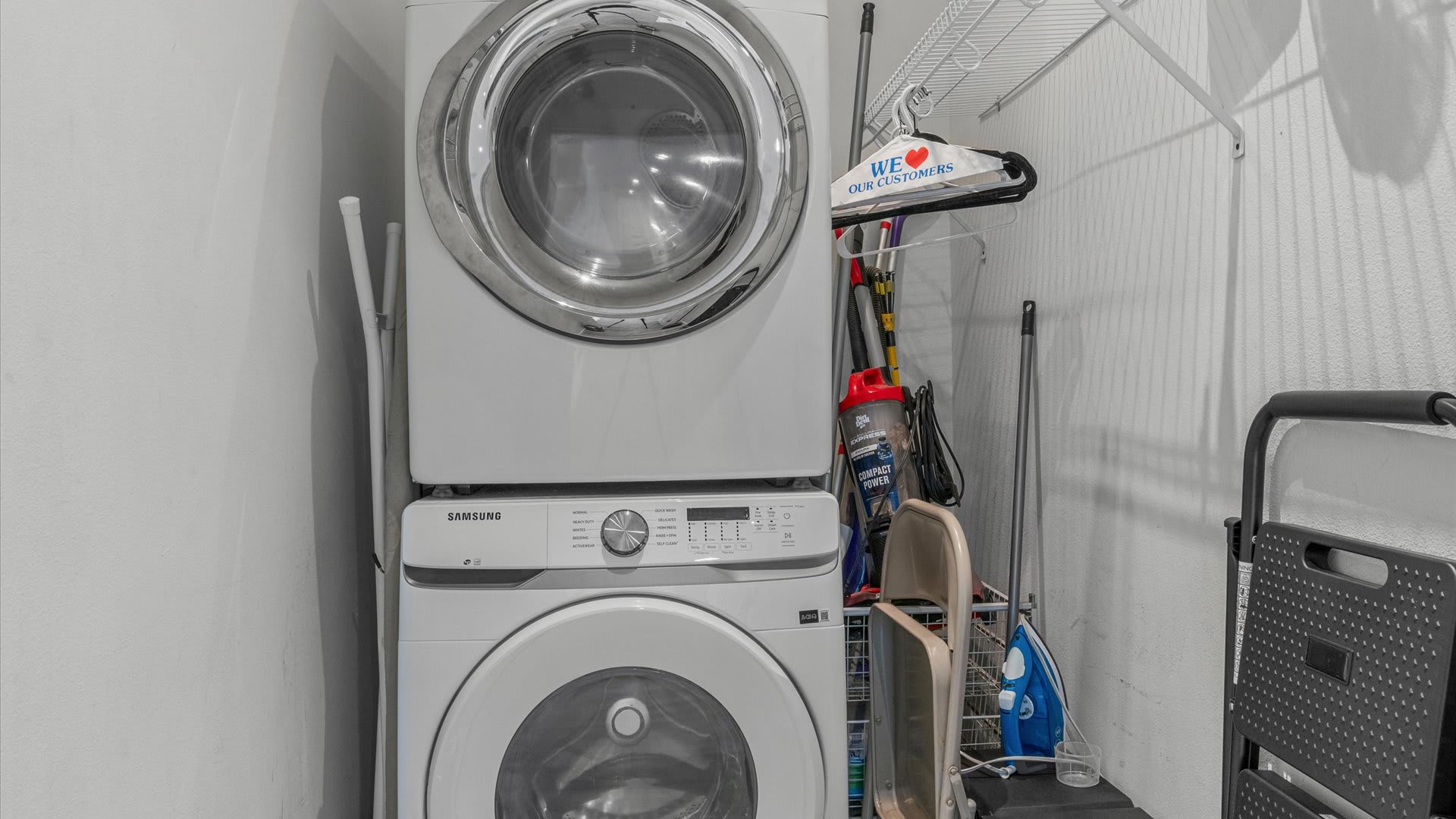 In-suite laundry facilities