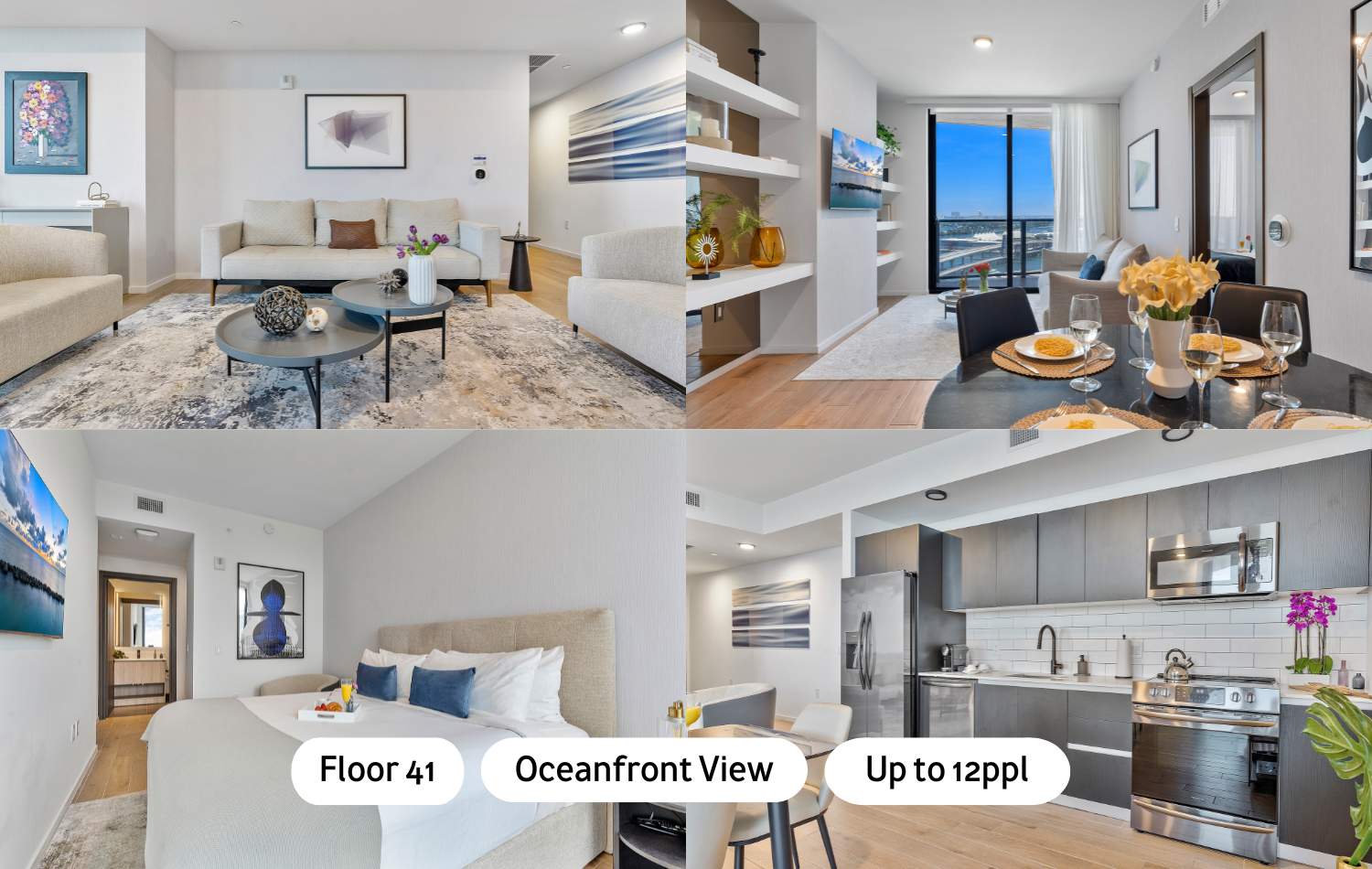 Oceanfront Group Stay: 4br In Downtown Miami - バハマ