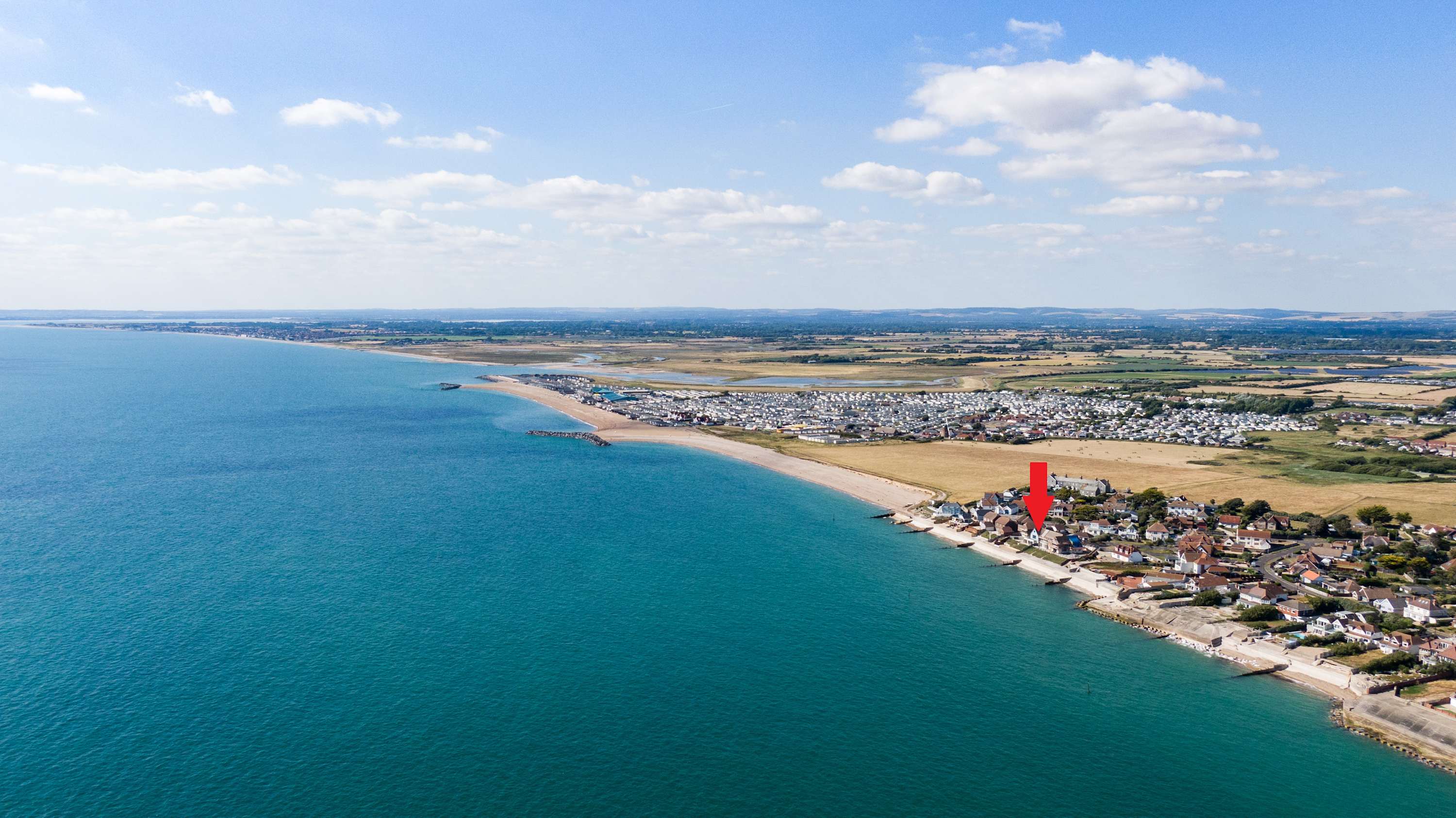 The Sea House is right on the water's edge! You can't get closer!