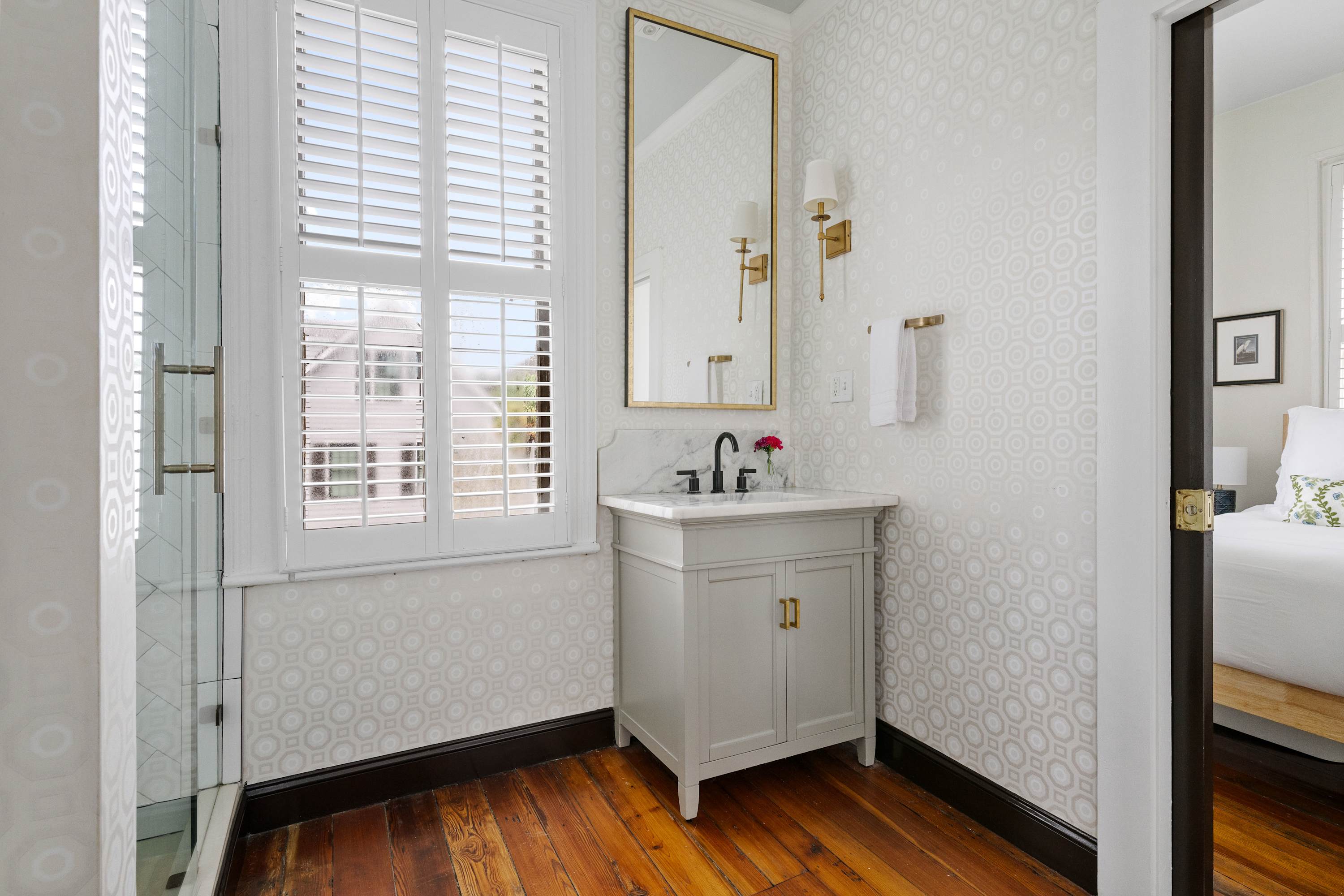 Bathroom #2: Walk-In Shower 