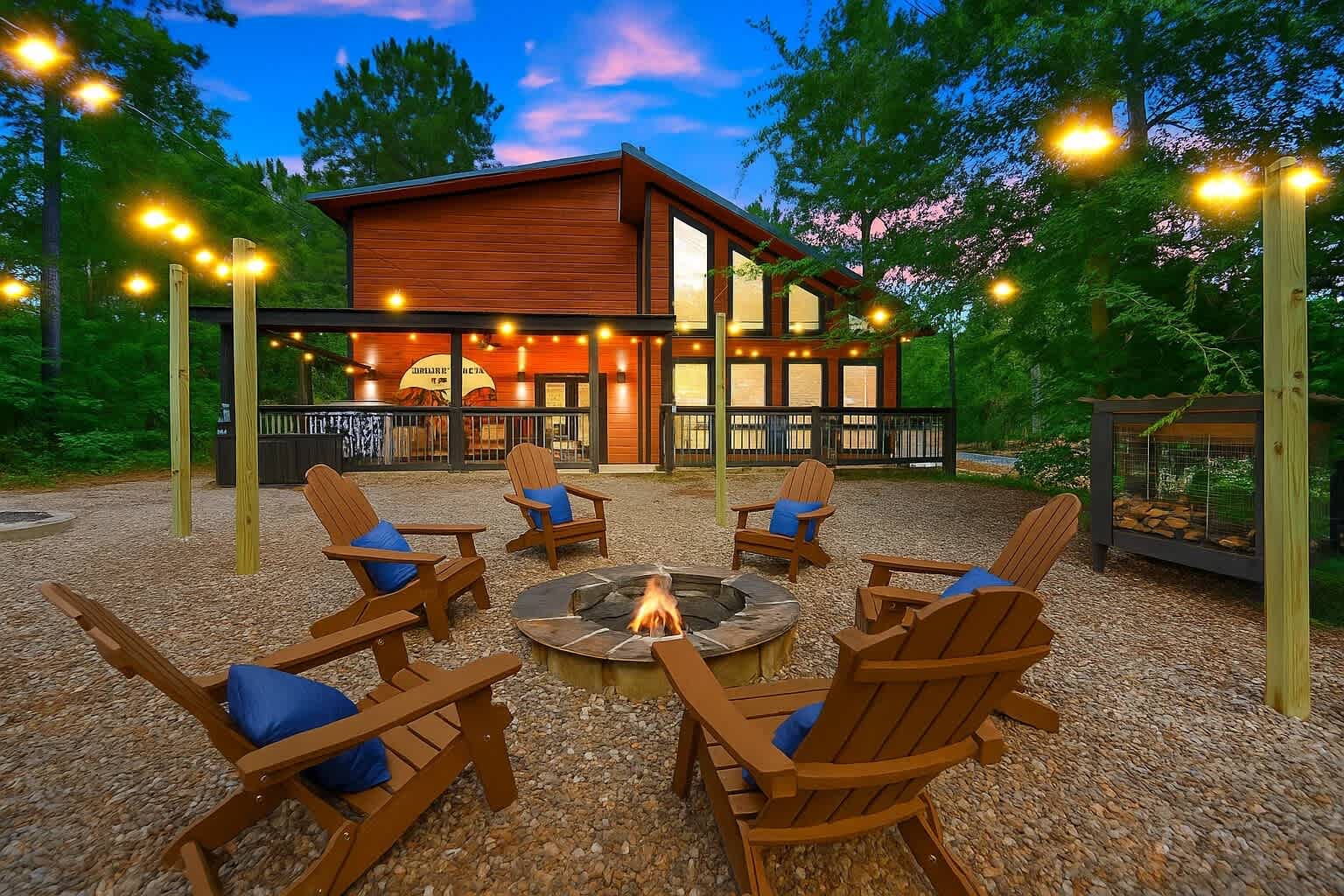 Sleeps 6~Sauna~Hot Tub~Putt Putt~Dogs Welcome — Broken Bow, OK — vacation rental