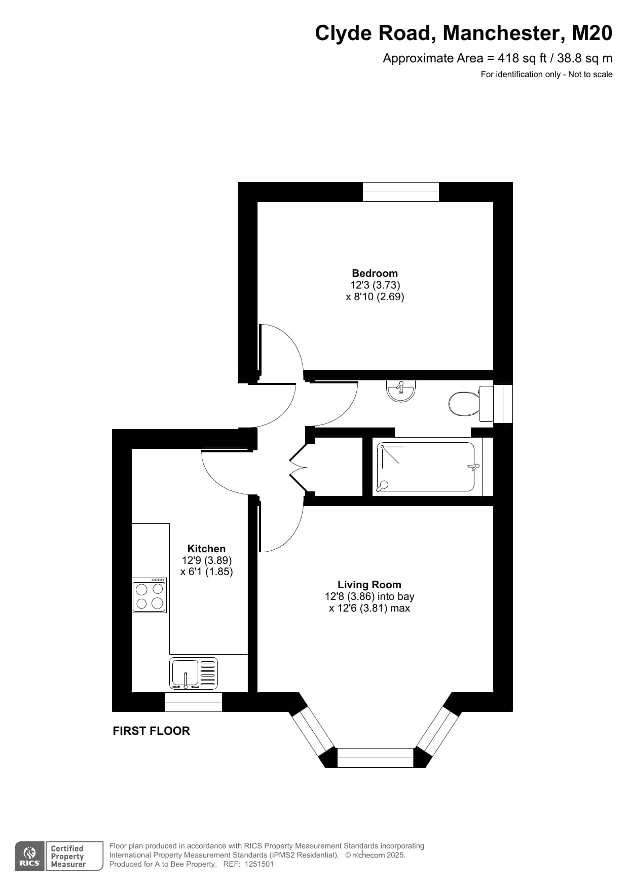 Cosy Apartment in Stunning Didsbury in Clyde Road 61 M20 2WW - Property image 17 - VivreStays