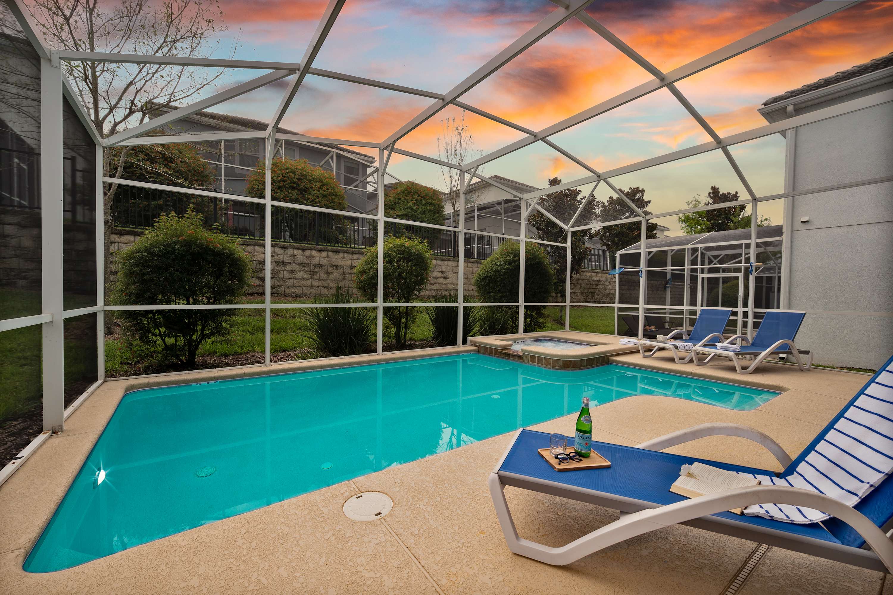 Free Waterpark, Game Room, Heated Pool 16MI Disney