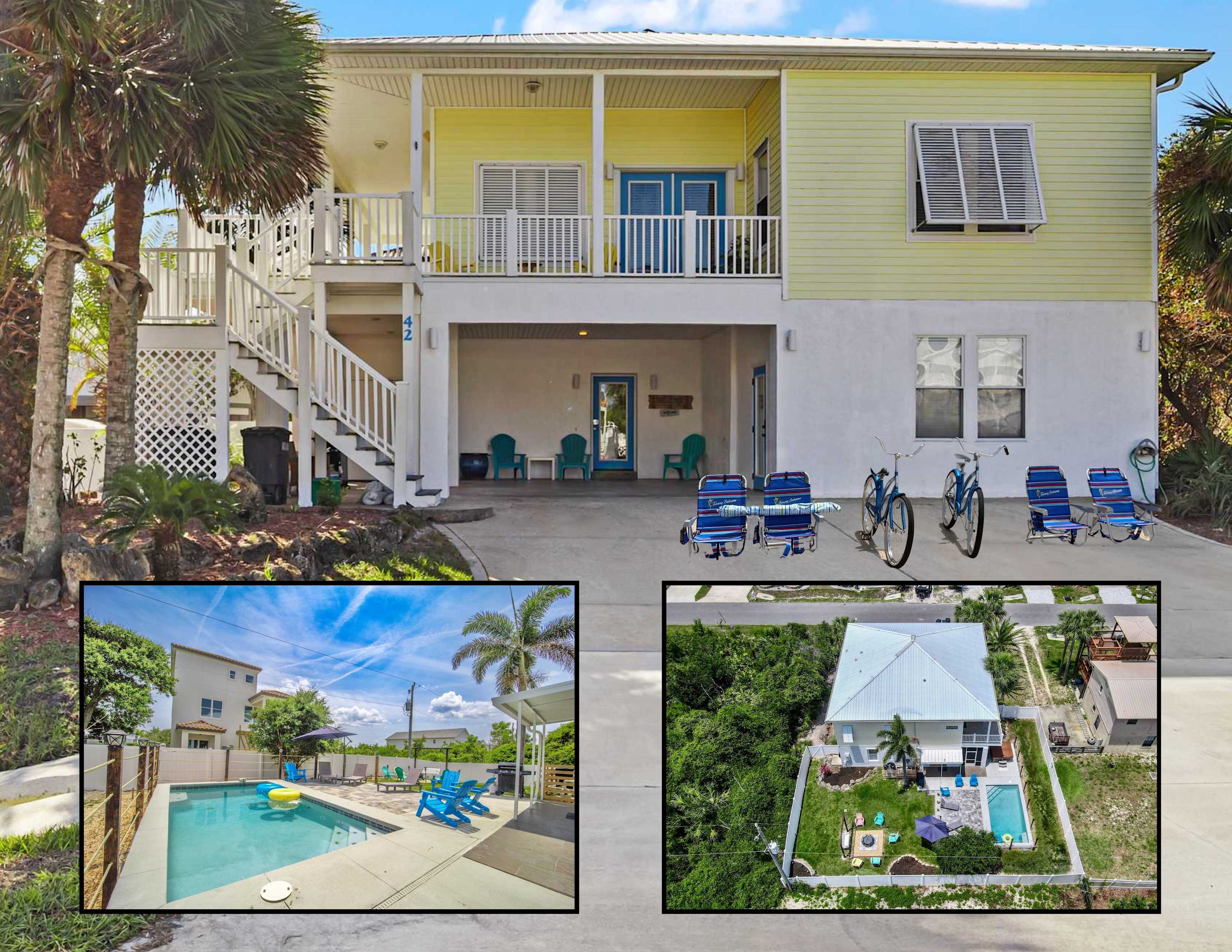 Family Beach Escape w/ Pool, Hot Tub & Game Room
