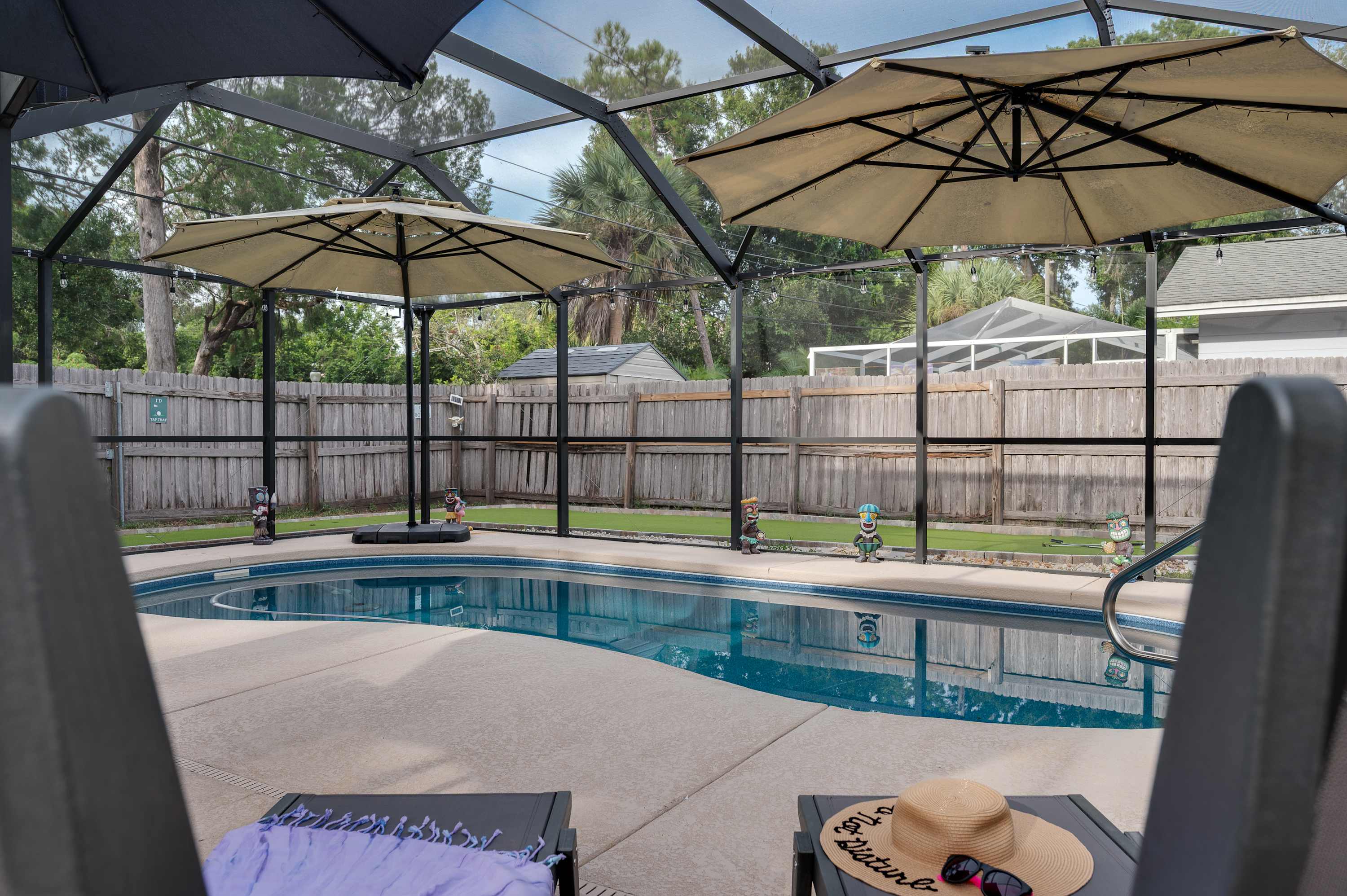 Pool, Putting Green, Outdoor Oasis, 3Mi to Beach