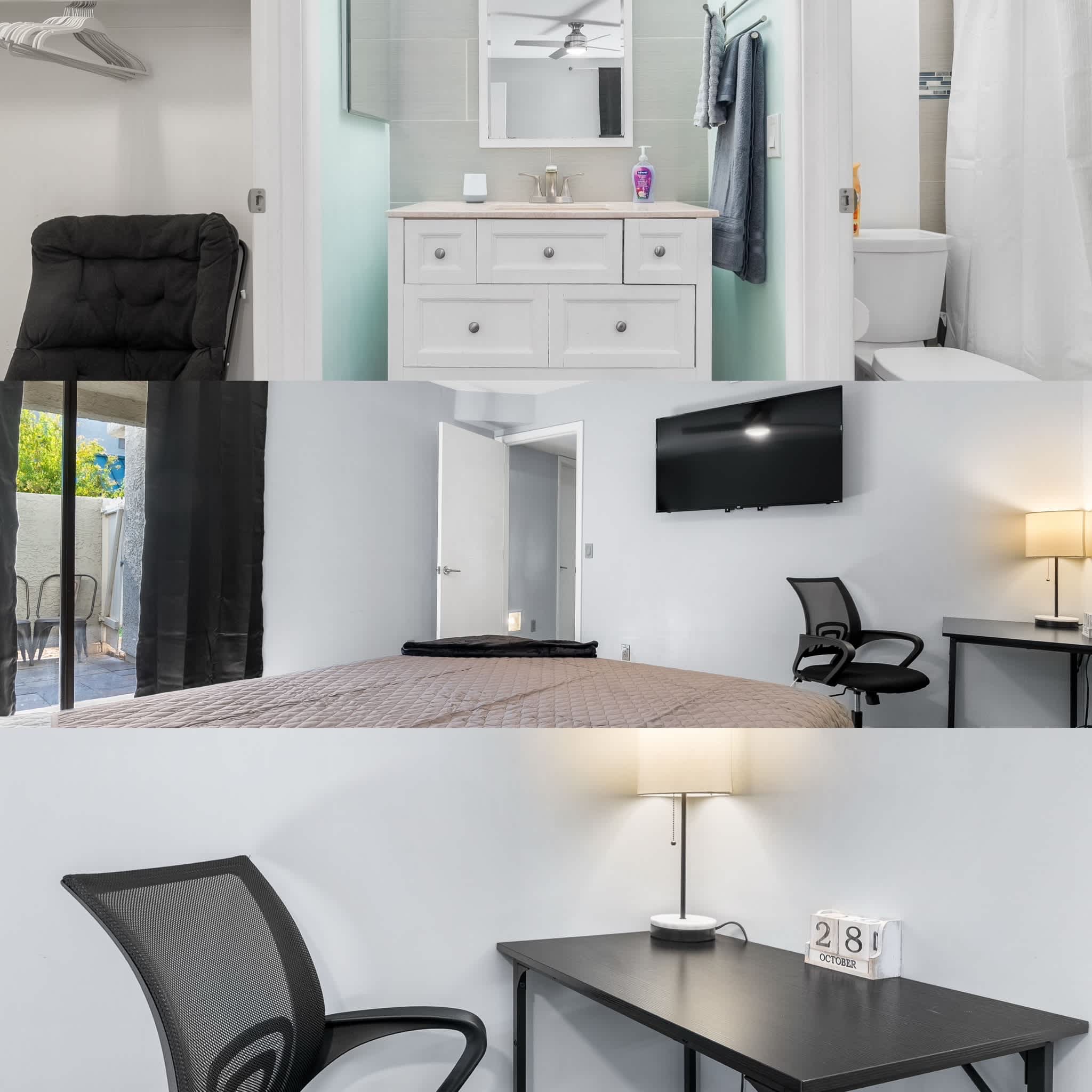 Tempe Room,  Private Bath, Walk to ASU & Mill