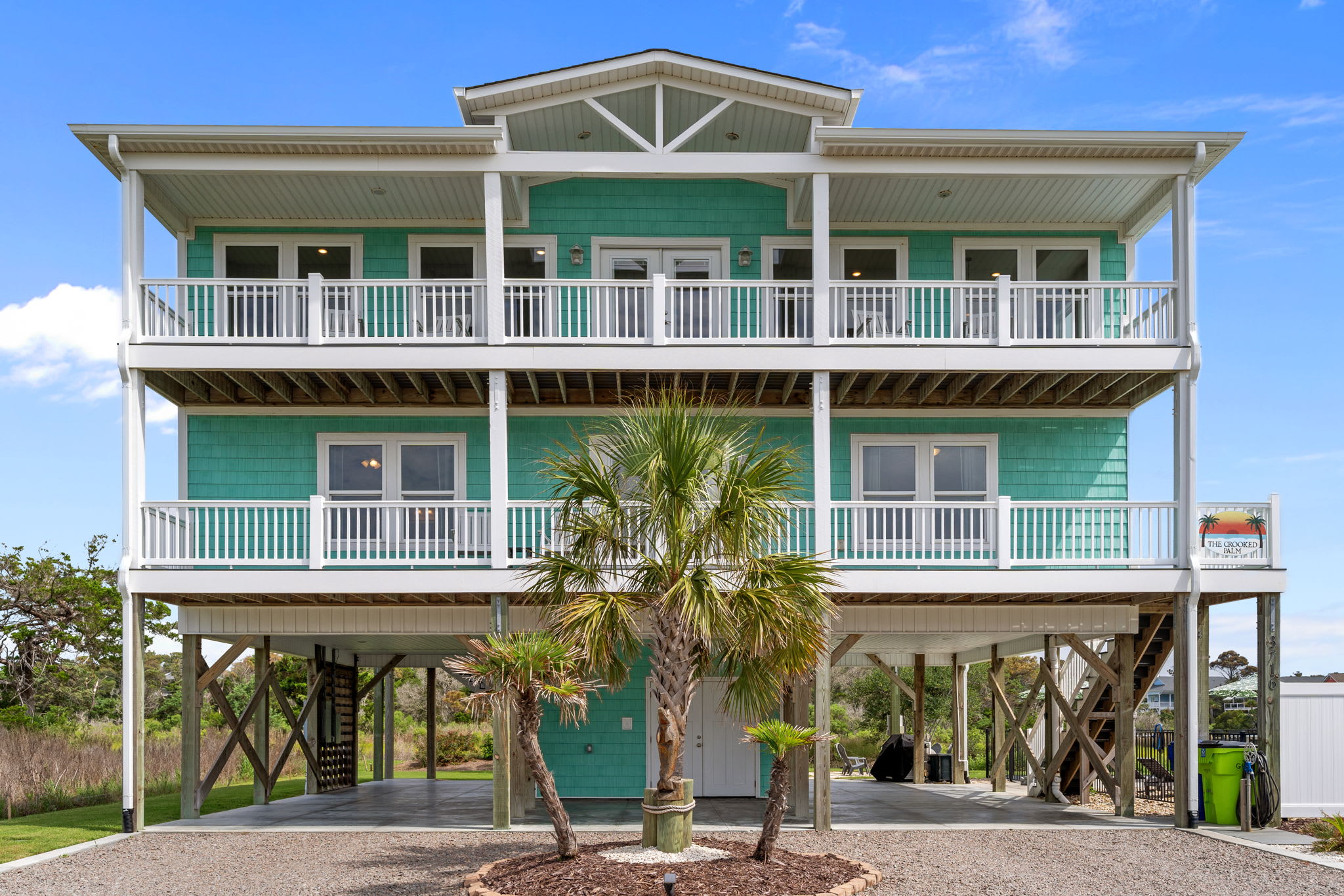 One Row from Beach with Pool, Elevator, Fire Pit! — Oak Island, NC — vacation rental