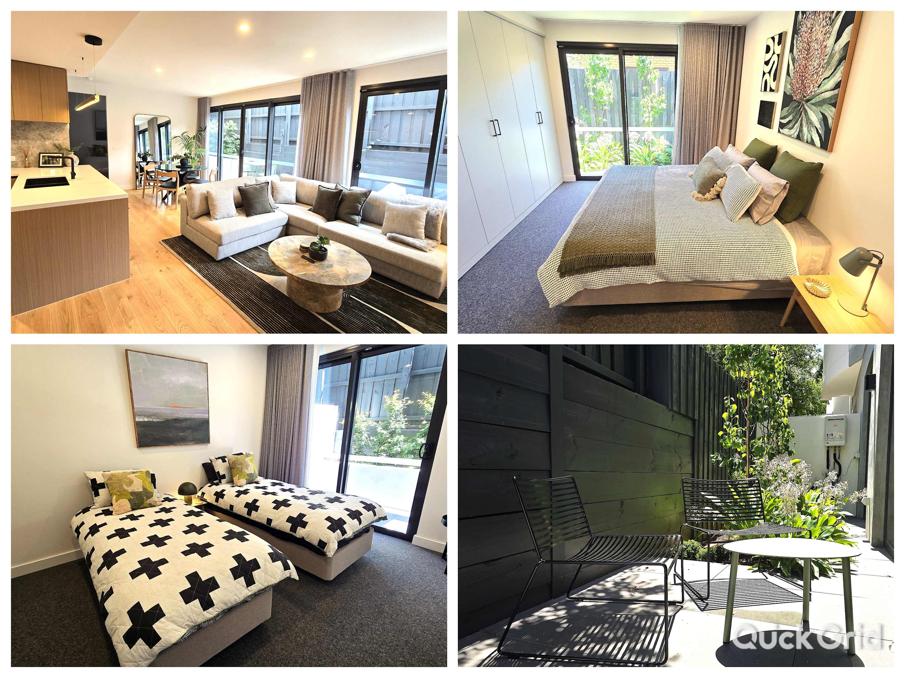 Your luxe 2 bed Hampton Haven with parking