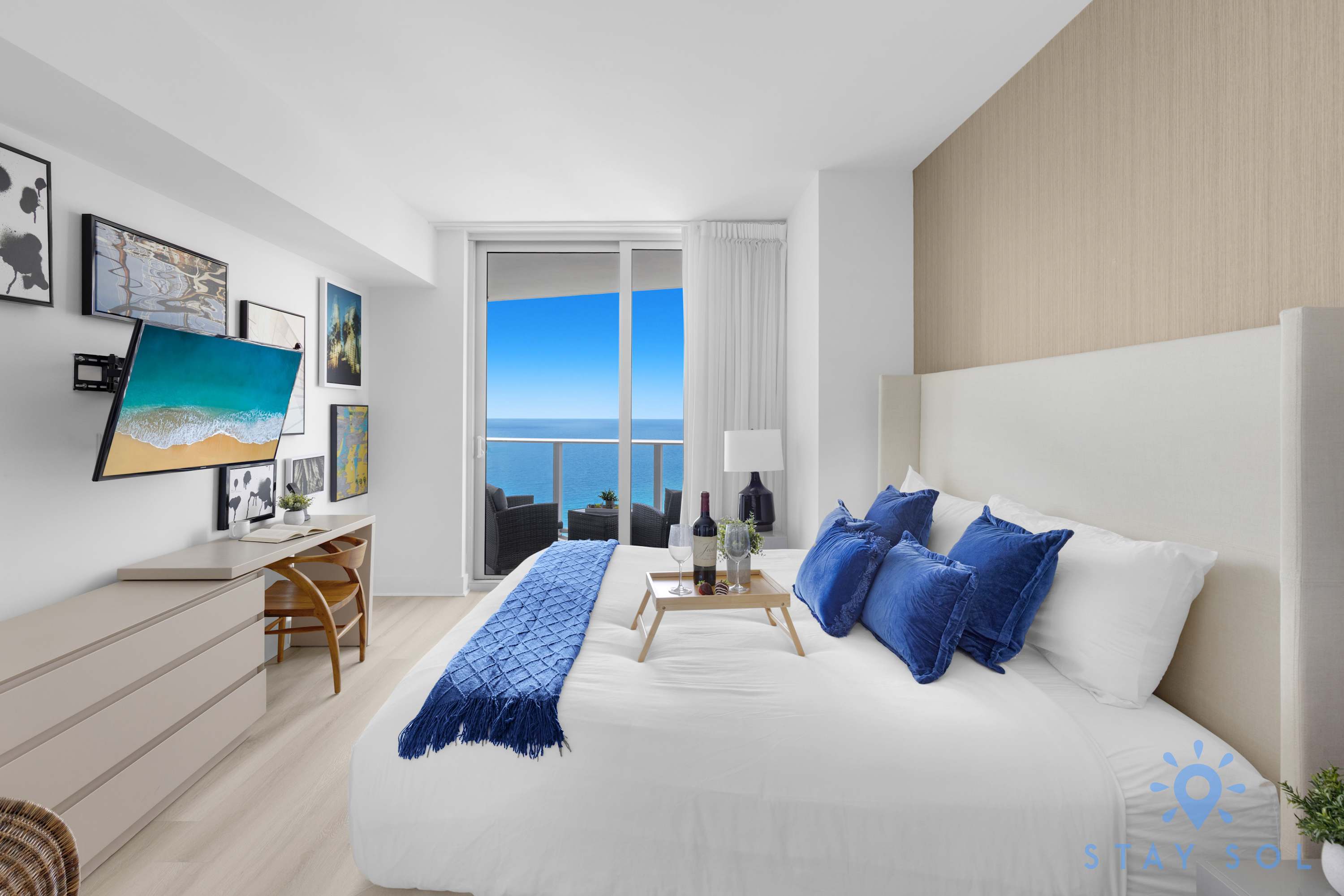 Insane Ocean View Balcony - Beachfront Condo+ Pool