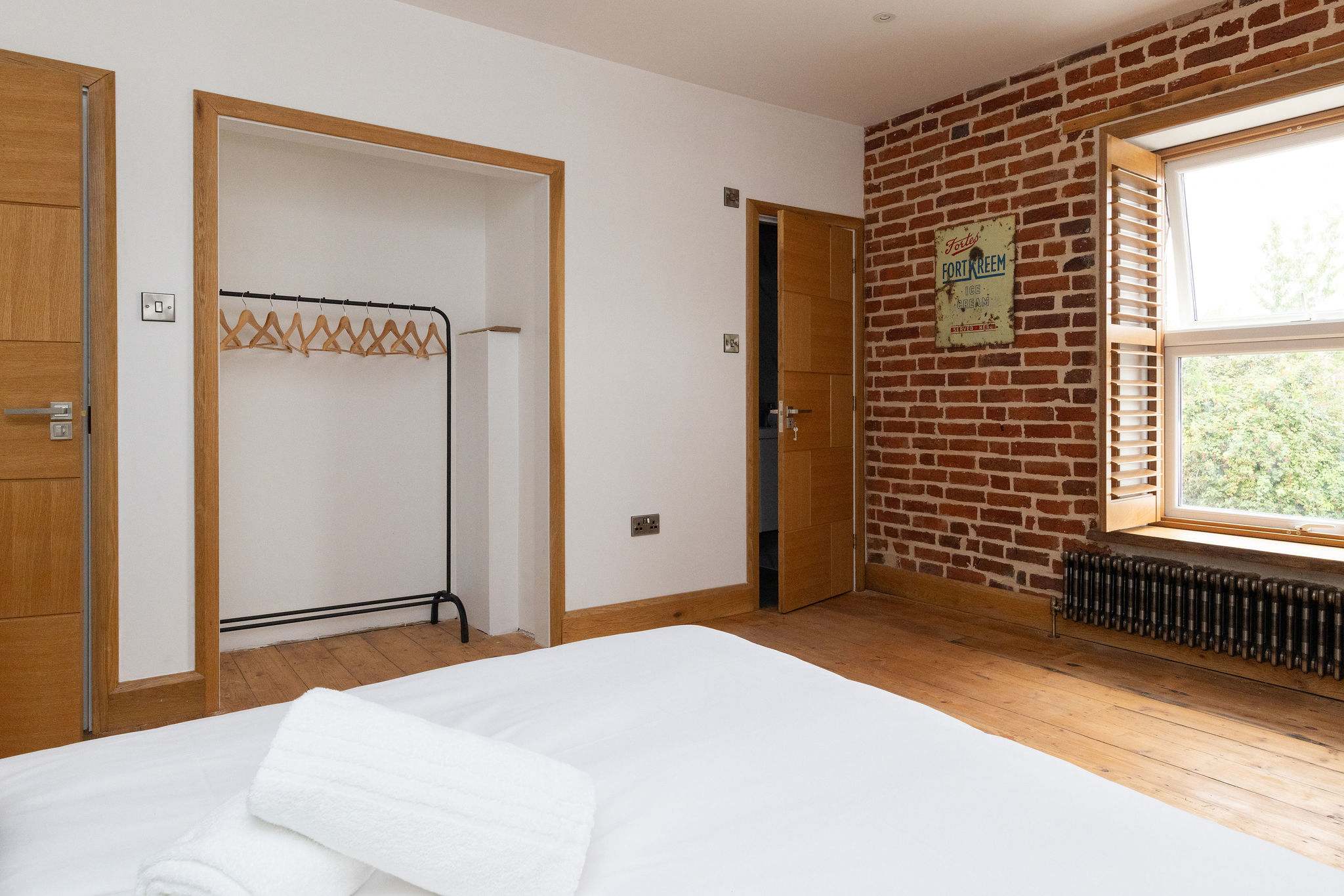 Bedroom 1- A small built in wardrobe is the deal space for storing away your personal belongings.