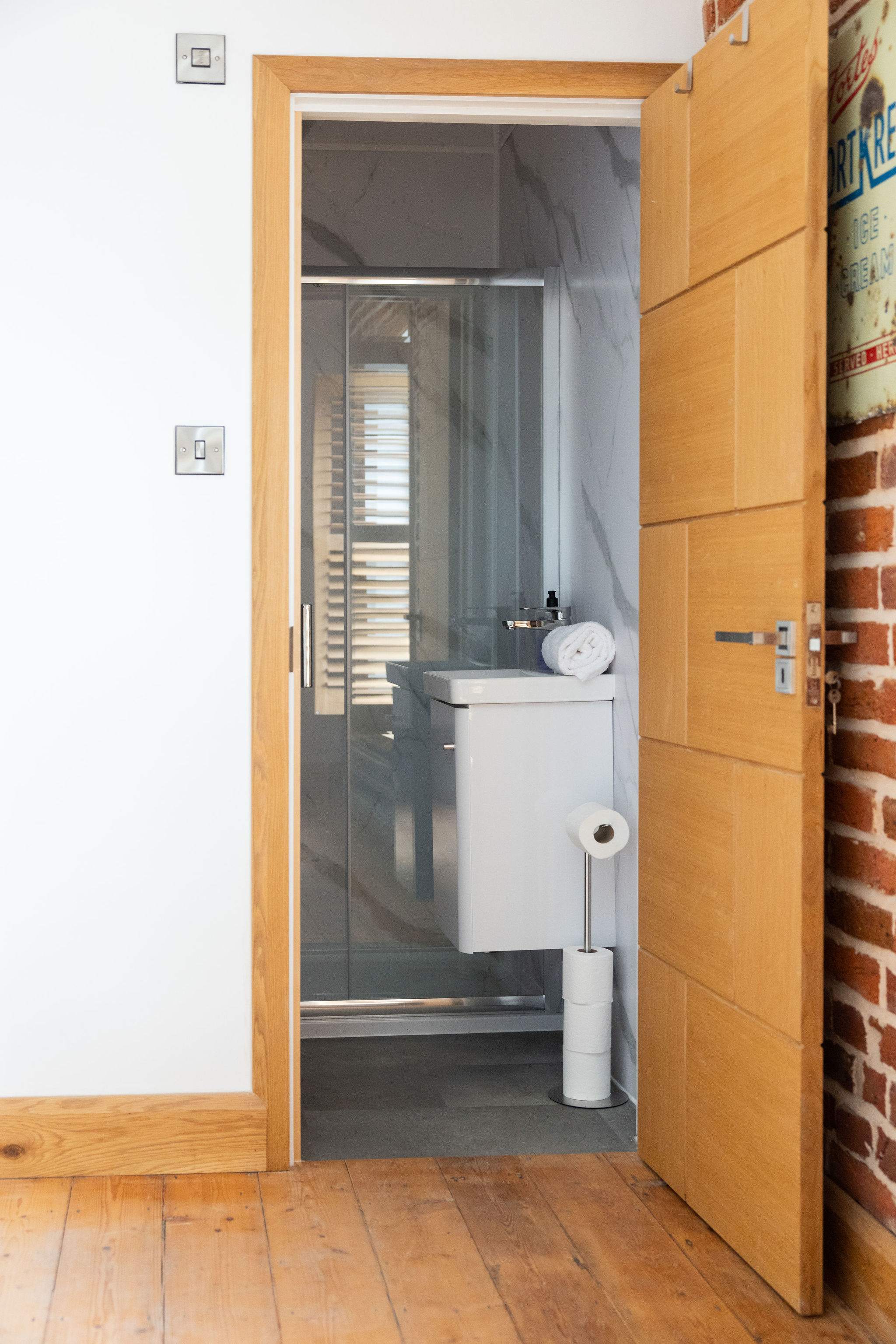 Bedroom 1- Step into your ensuite bathroom.