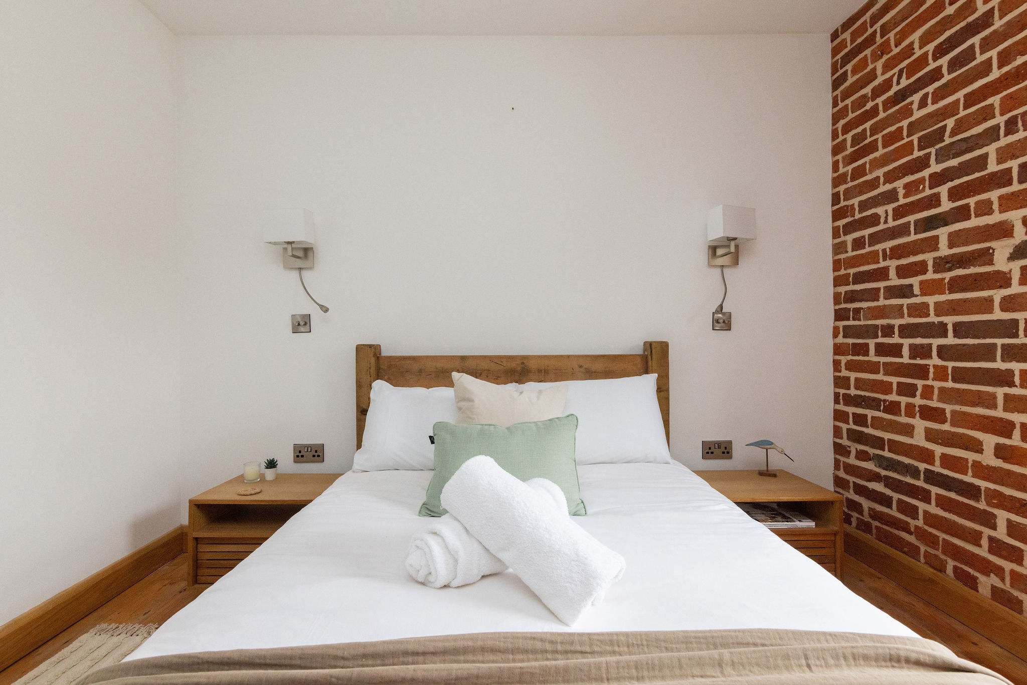 Bedroom 4- this double room is cozy but bright and airy!