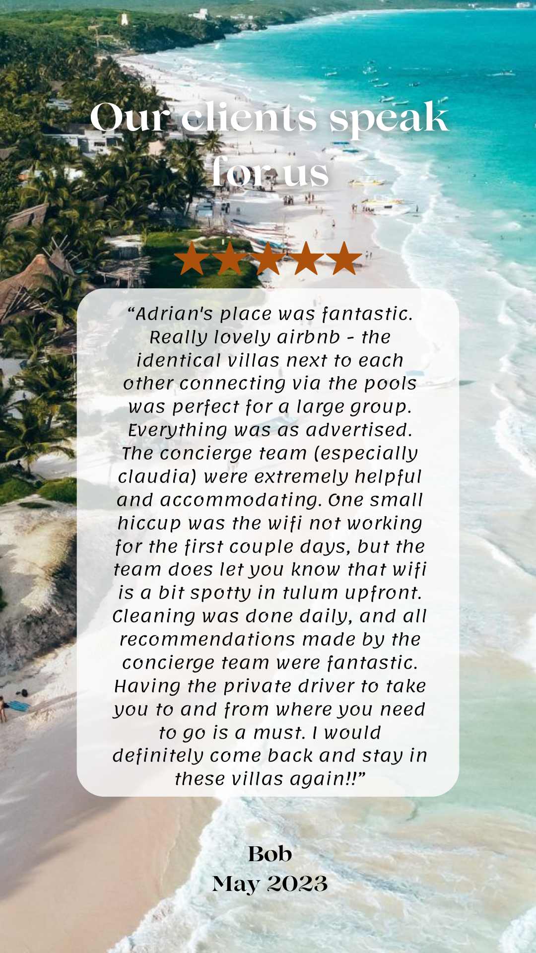 Reviews from guest