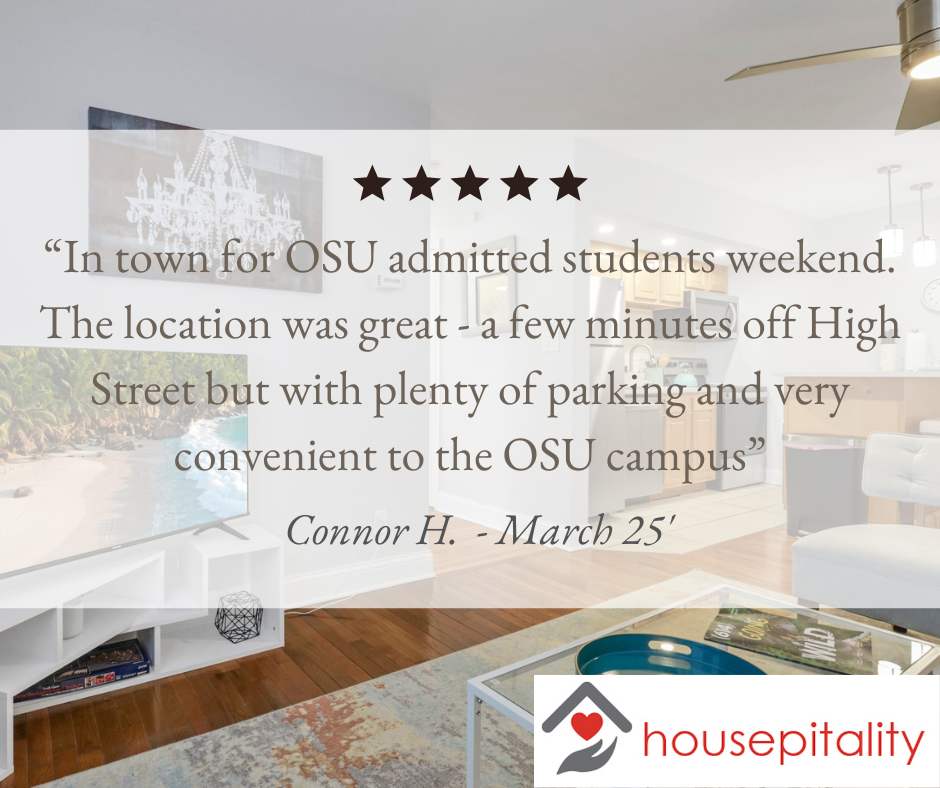 Cozy 2 BR in Short North Convenient Parking