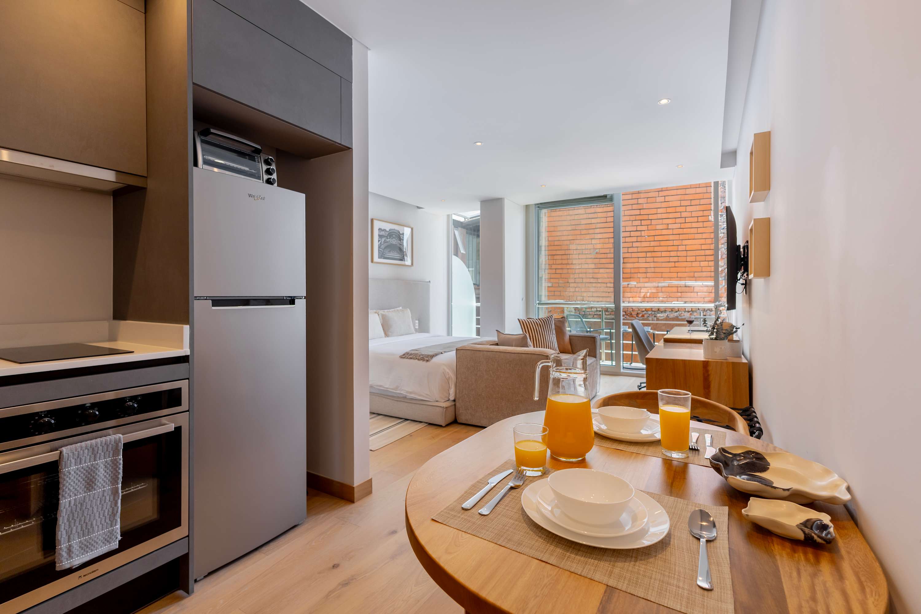 Capitalia Juarez | Central Studio + Balcony & Gym 2