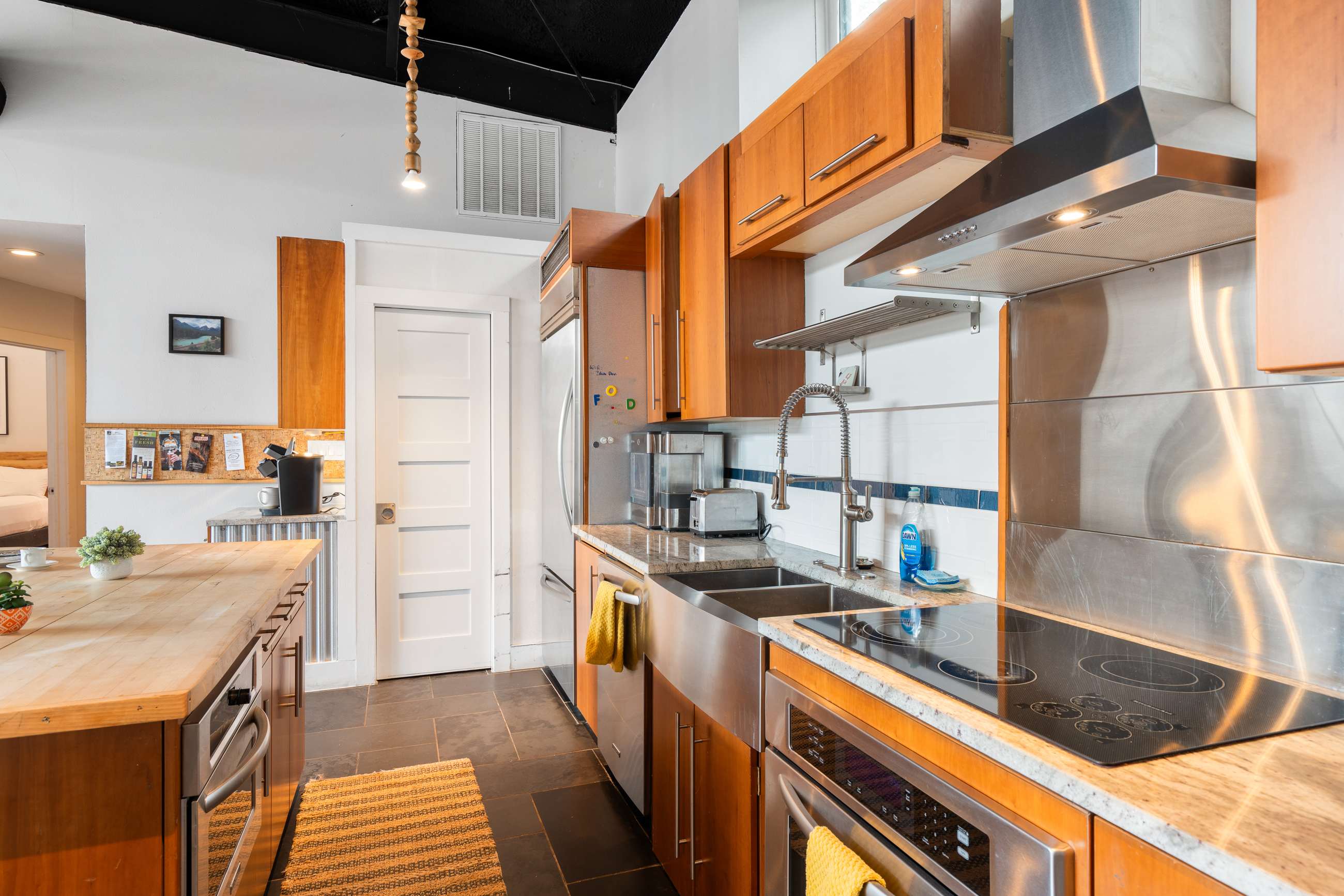 Modern Fully Equipped Kitchen with Pristine Appliances