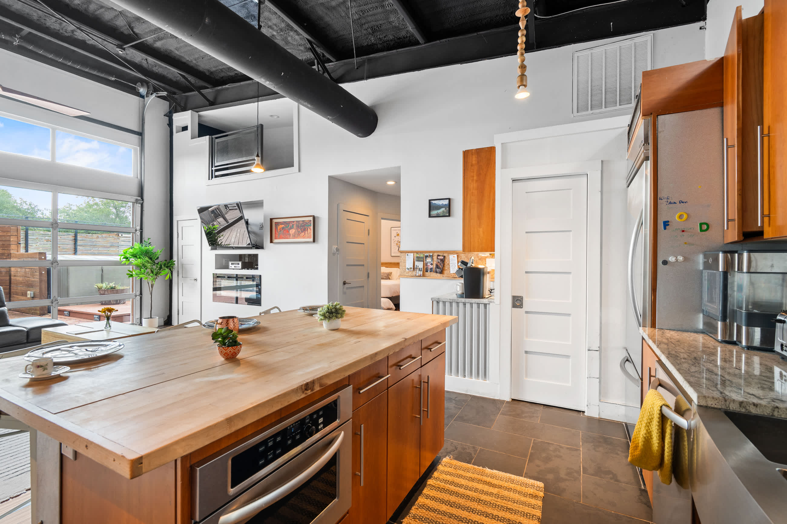 Modern Fully Equipped Kitchen with Pristine Appliances