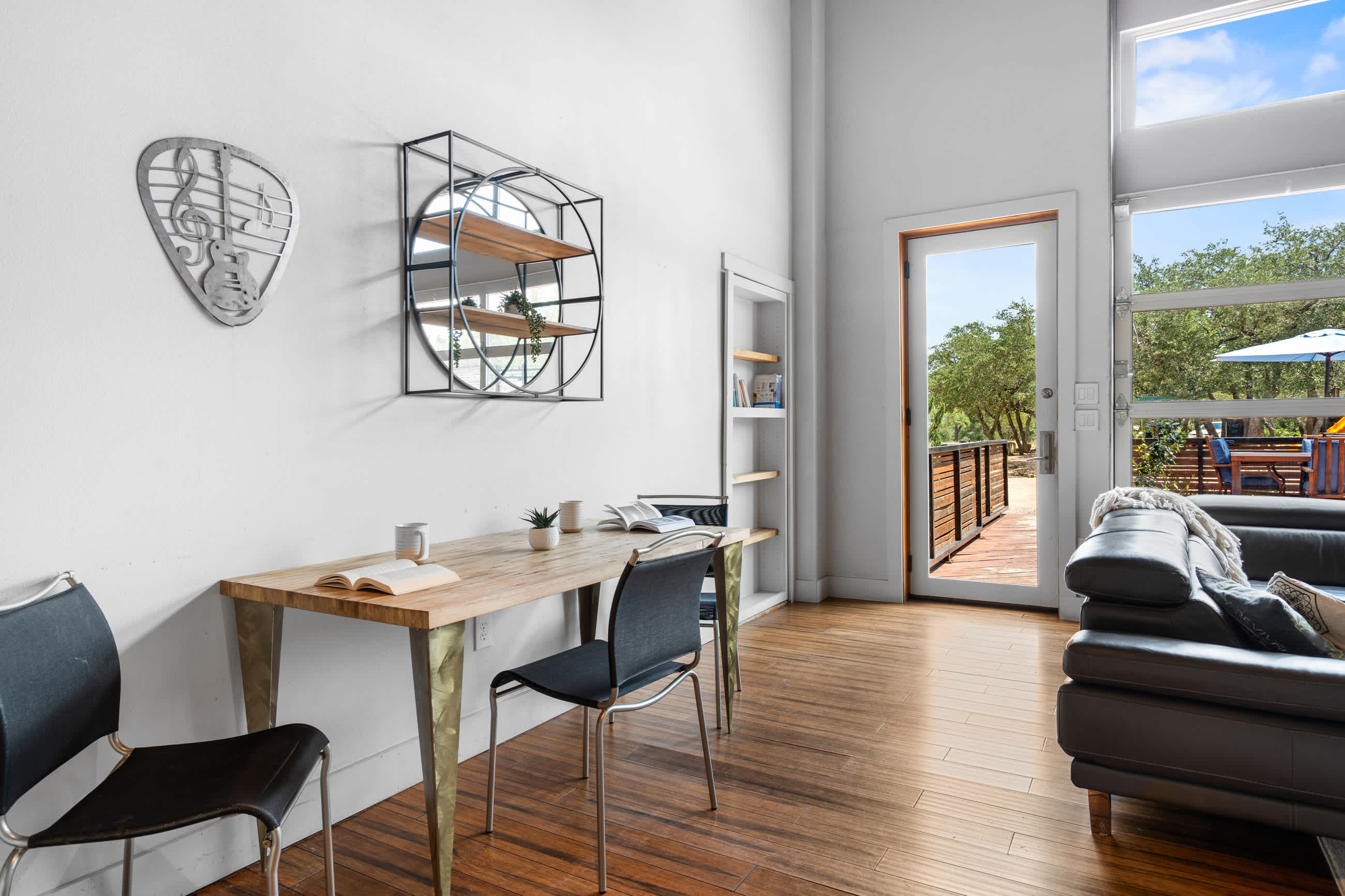 Remote work friendly desk