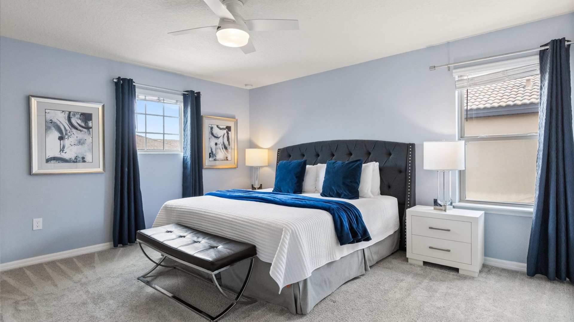 Peaceful Queen Bedroom 