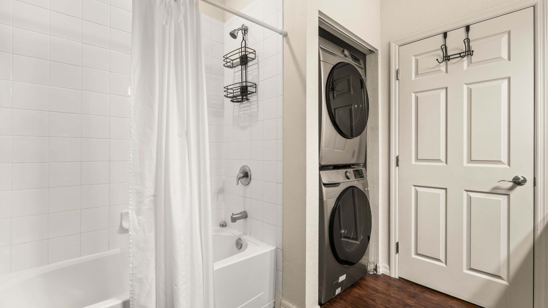 Second Full Bathroom with Washer and Dryer