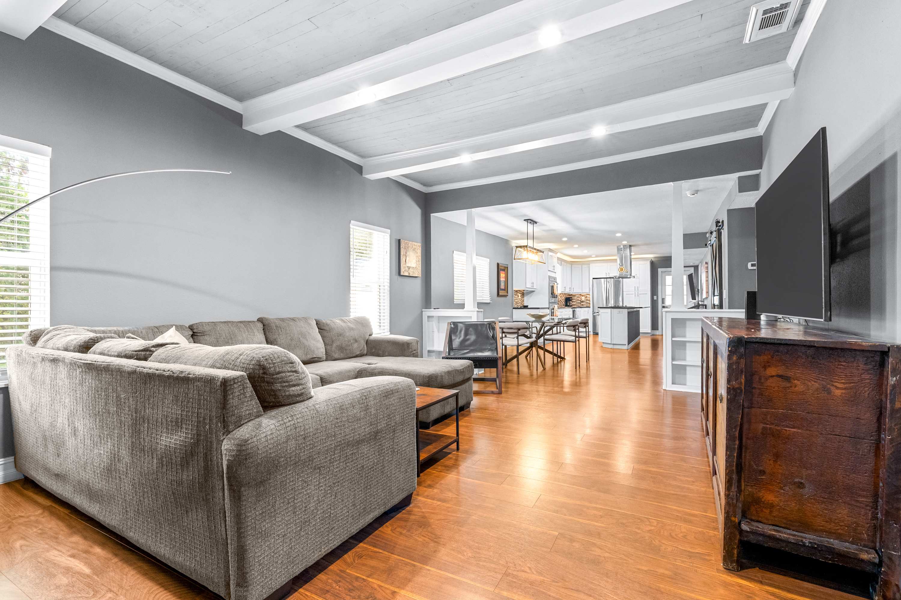 Enjoy the open concept layout