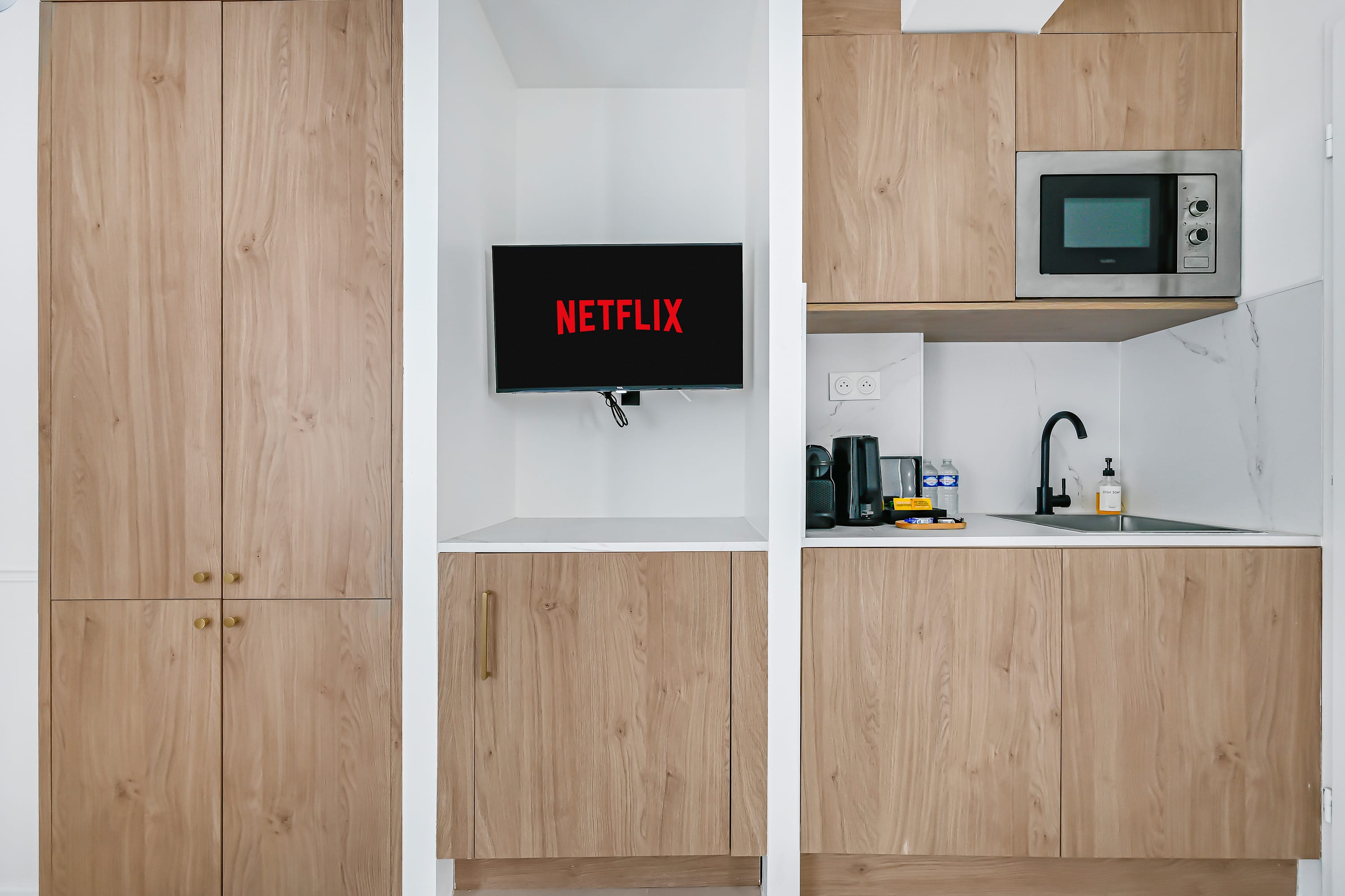 Photo Séjour royale avec Netflix 
