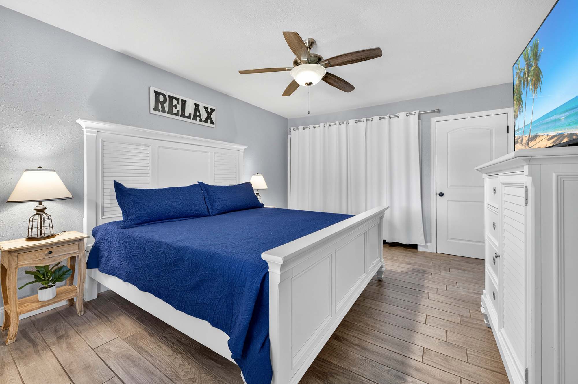 Sleep soundly on lush bedding