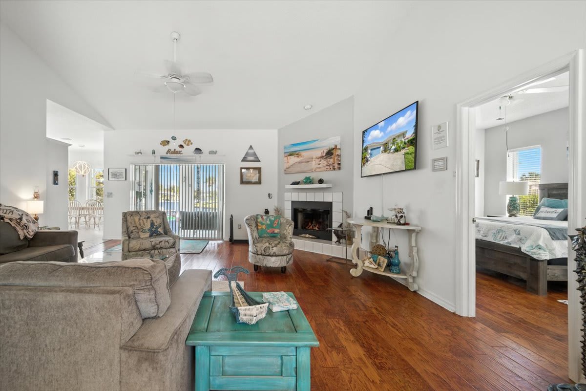 Family Canal Retreat w/ Pool, Dock & Sunset Views 4