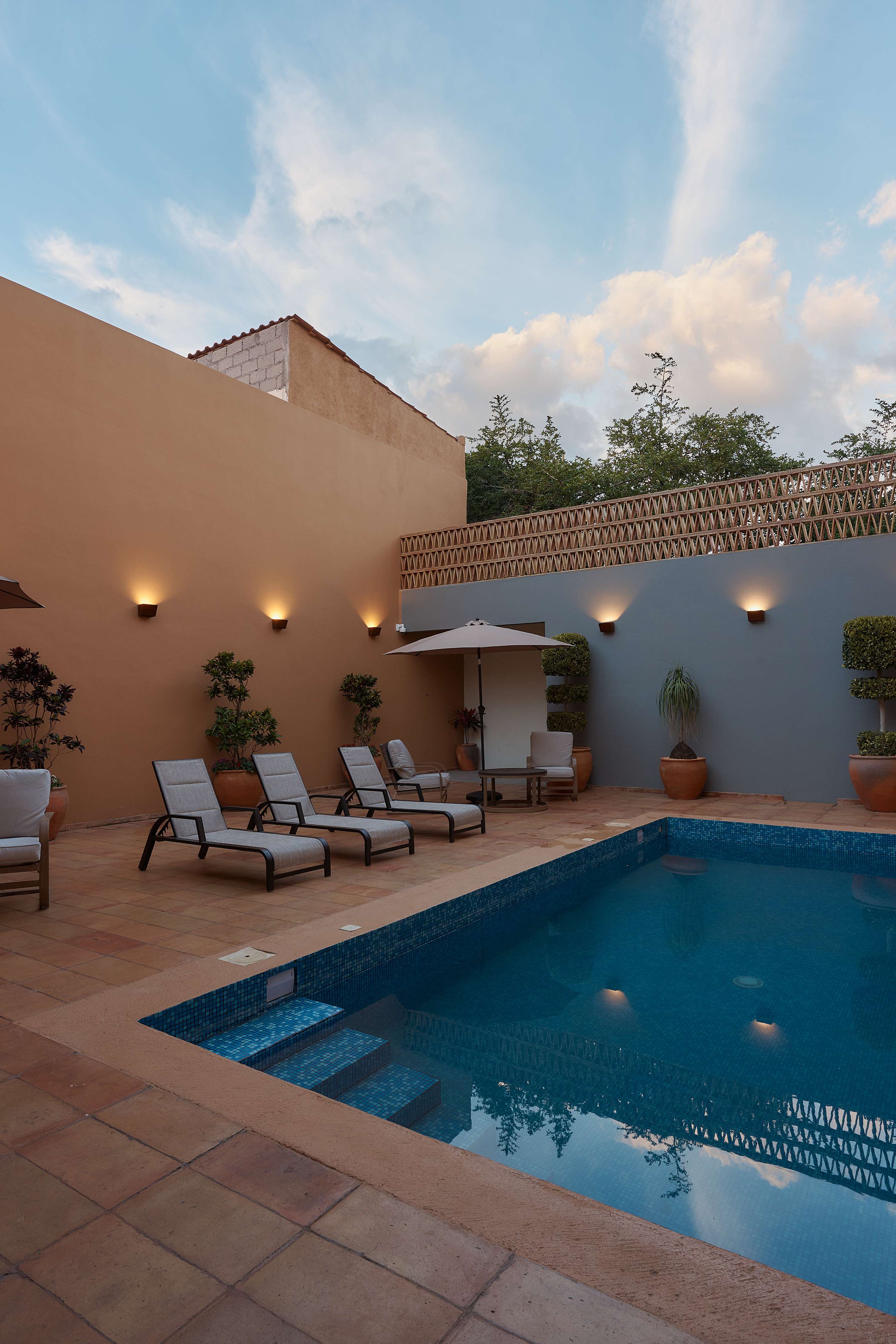 Serene King Room w/ Pool View in Historic Center — Oaxaca de Juárez, Oaxaca — vacation rental