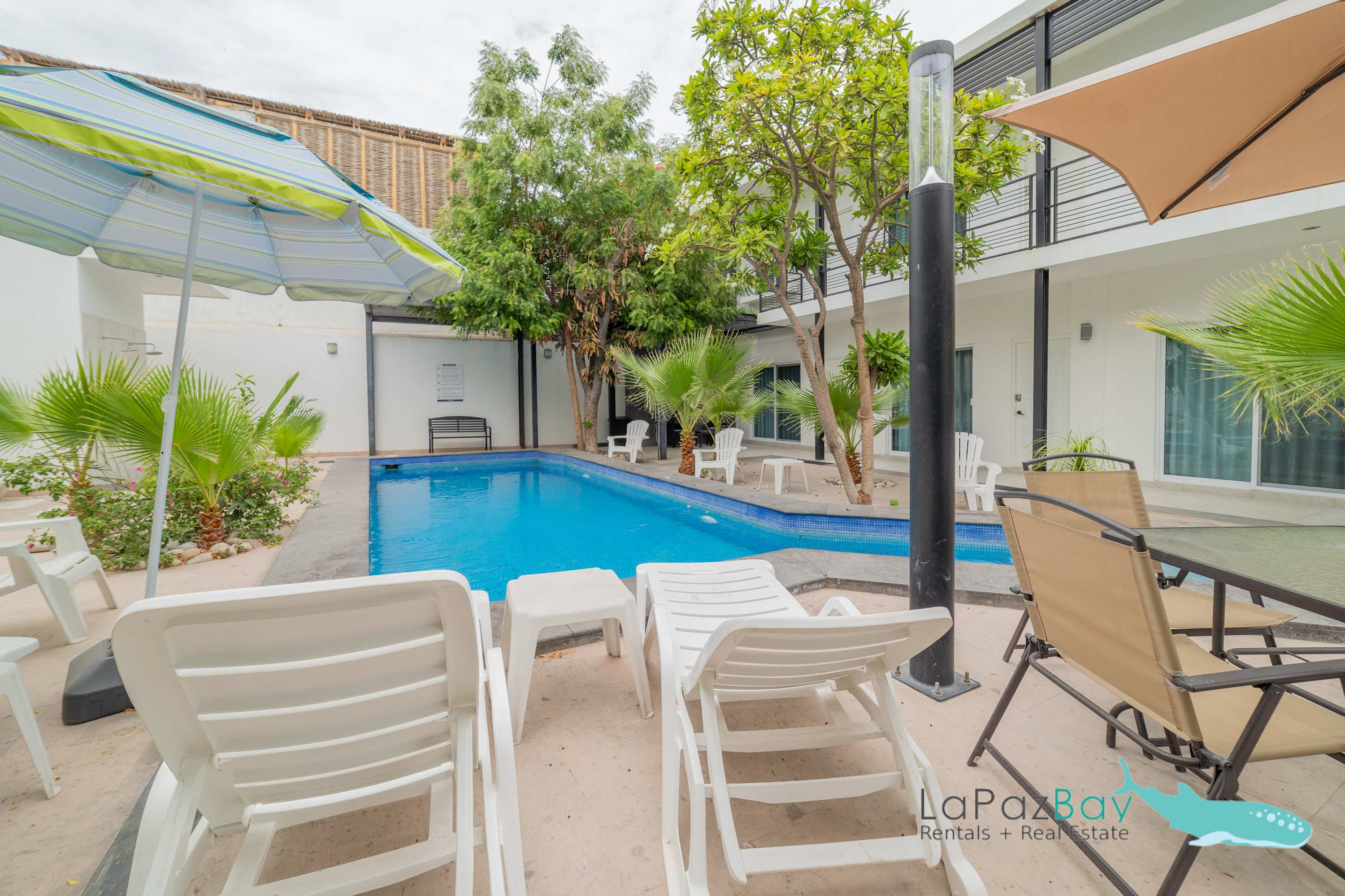 Downtown Apt common pool private terrace — La Paz, Baja California Sur — vacation rental