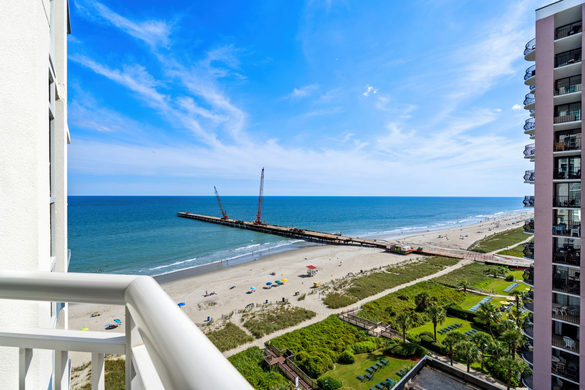 Watch the waves roll in.