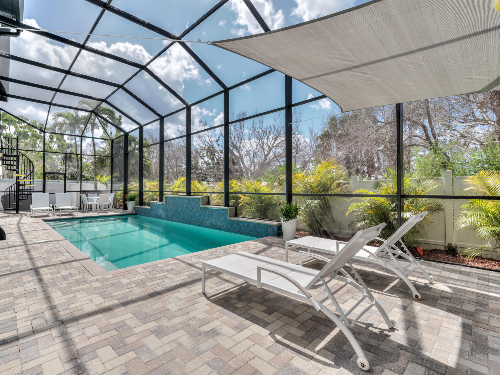 Island Escape Steps to the Sand