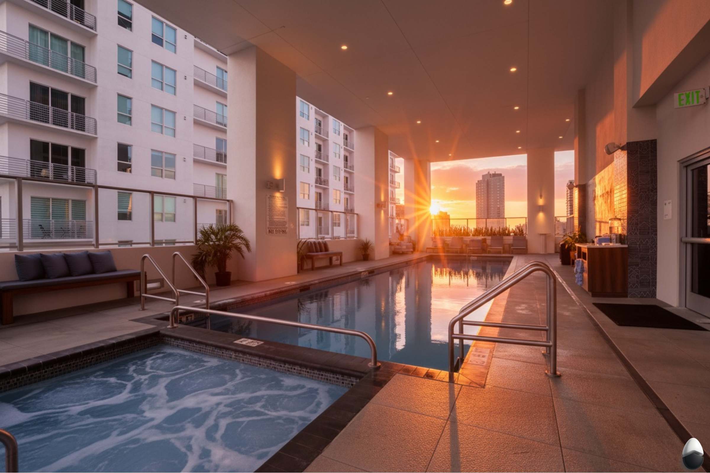 Contemporary Comfort | Rooftop Views & Full Kitchen - Foto 2
