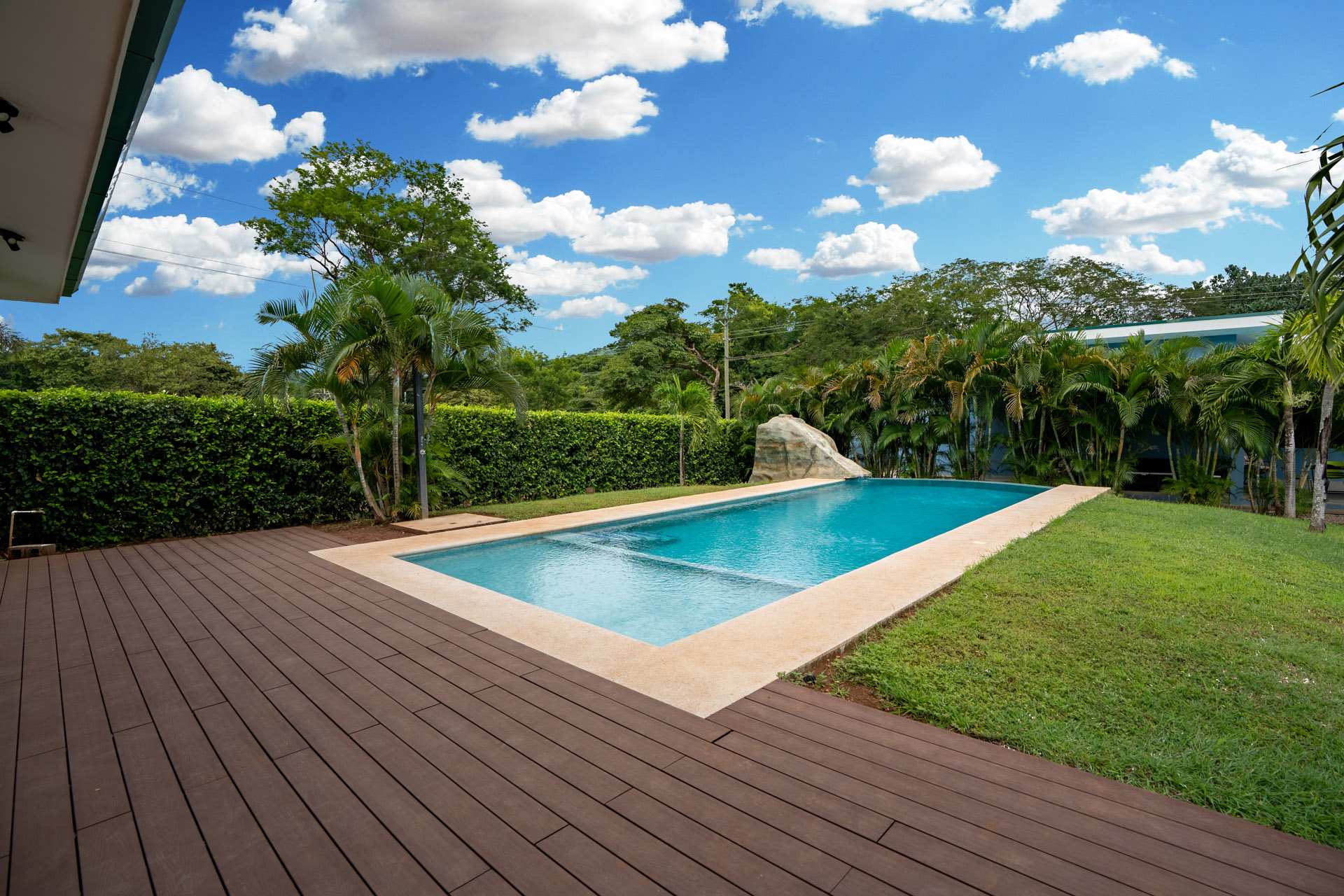 Modern Home with Lush Mountain Views and Spectacular Shaded Terrace in Private Gated Community — Playa Potrero, Guanacaste Province — vacation rental