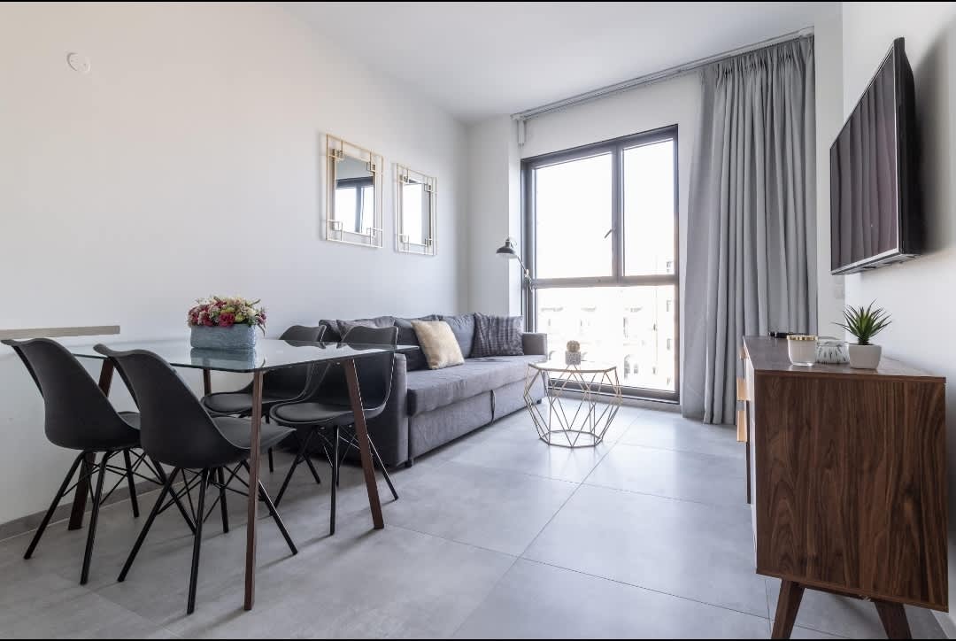 Stylish 2BR Apartment with Parking & Views in Jaffa Street photo 14
