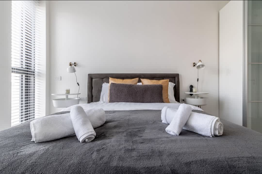 Stylish 2BR Apartment with Parking & Views in Jaffa Street photo 24