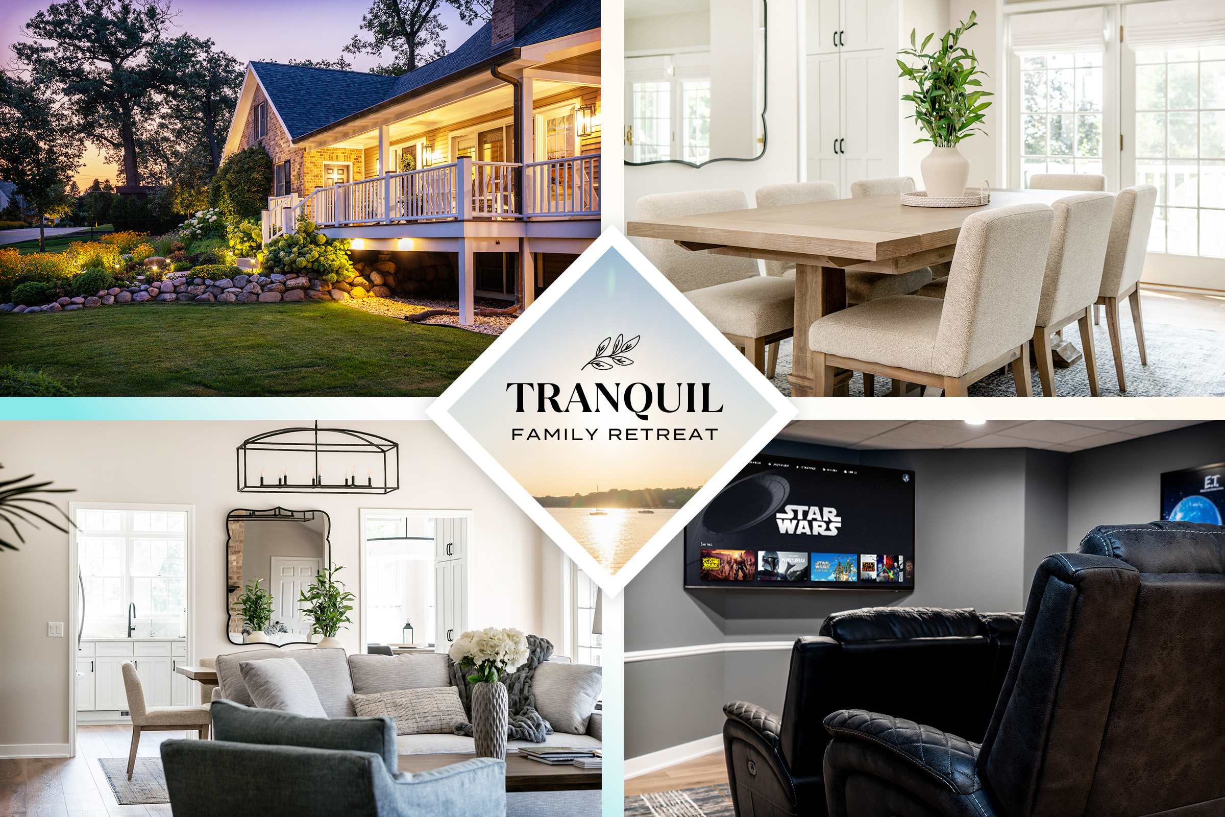 Walk to Lake | Movie + Game Room | Sleeps 10